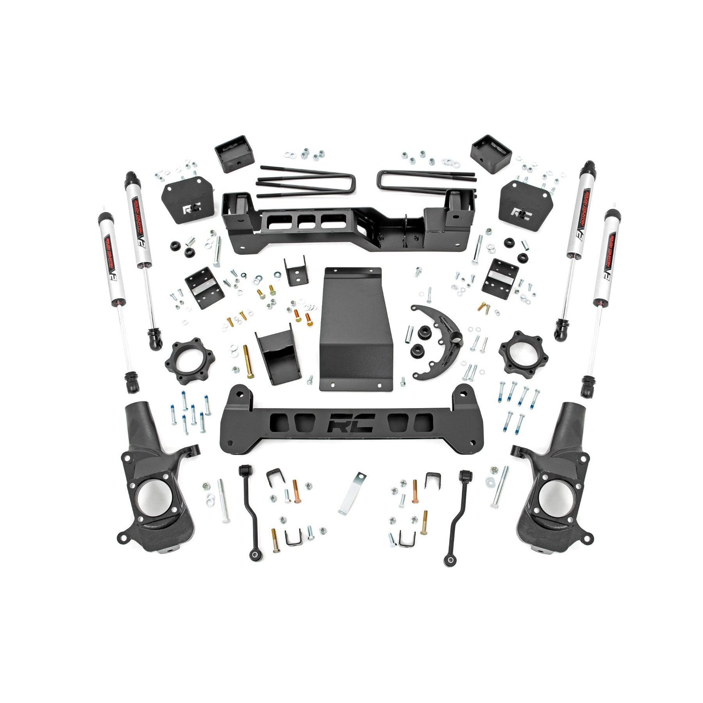 ROUGH COUNTRY 6 Inch Lift Kit | V2 | Chevy/GMC Sierra/Silverado 2500 4WD (1999-2004) | 25970