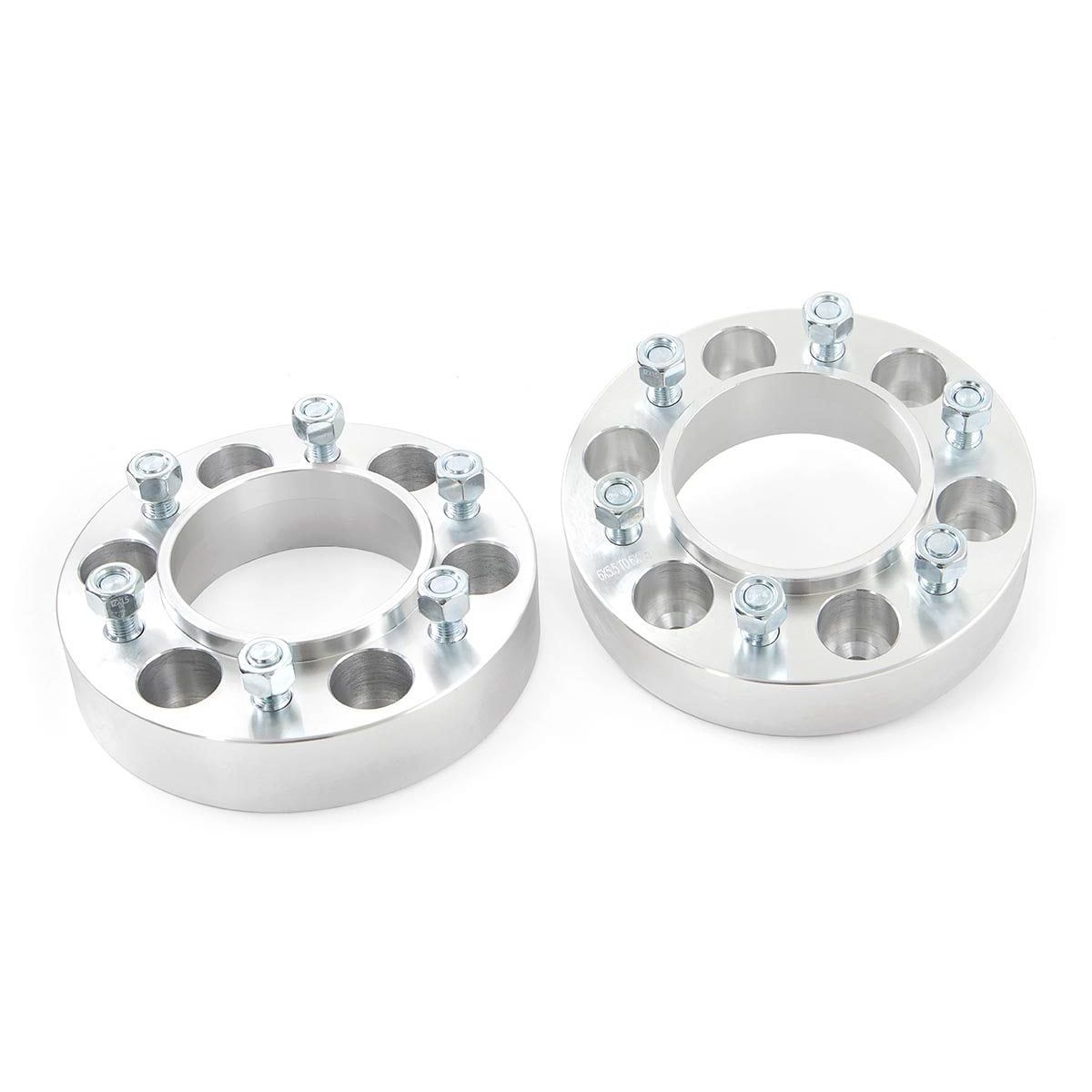 ROUGH COUNTRY 1.5 Inch Wheel Spacers | 6x5.5 | Toyota 4Runner (10-24)/Tacoma (05-23) | 10089