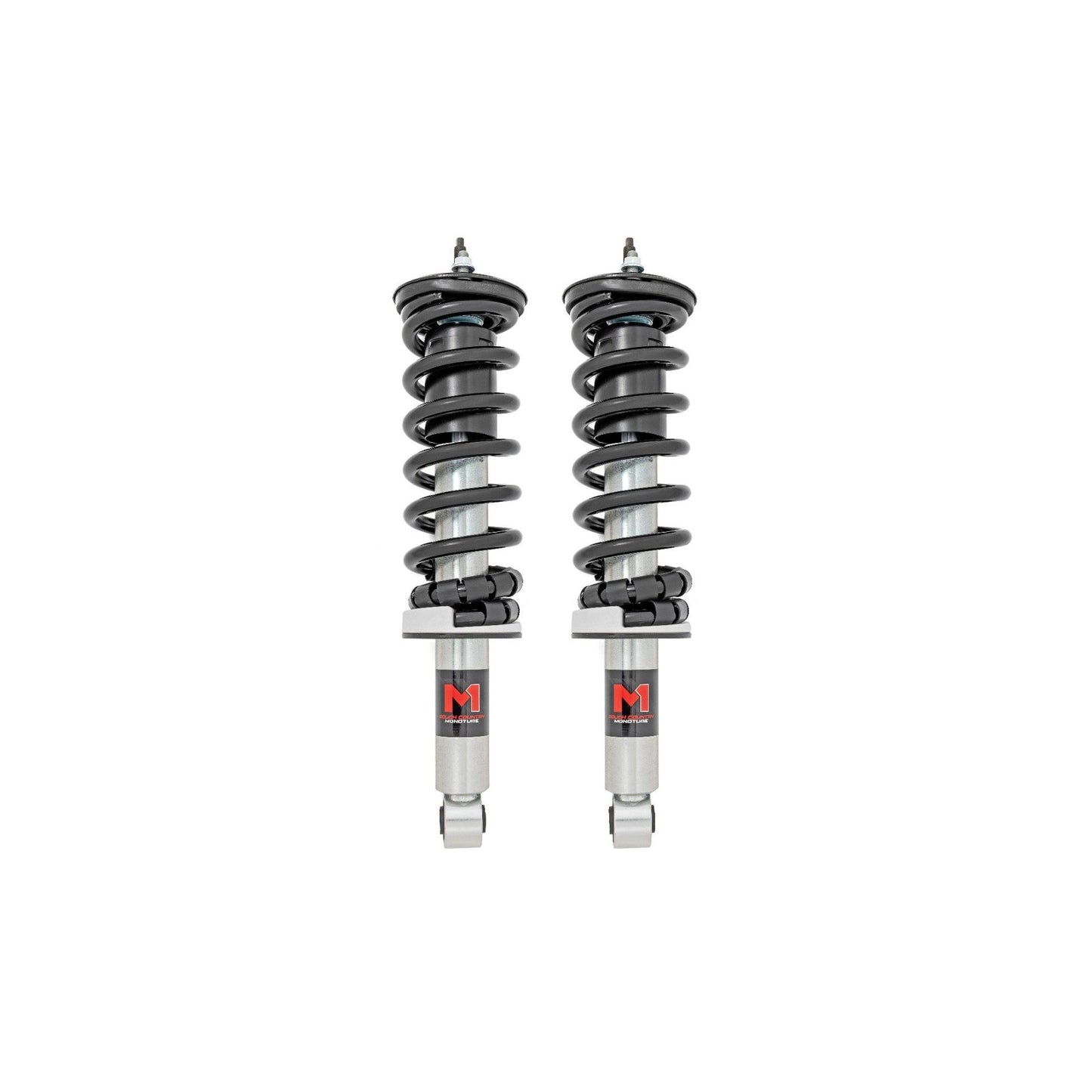 ROUGH COUNTRY M1 Loaded Strut Pair | 2.5 Inch | Nissan Frontier 4WD (2005-2025) | 502098