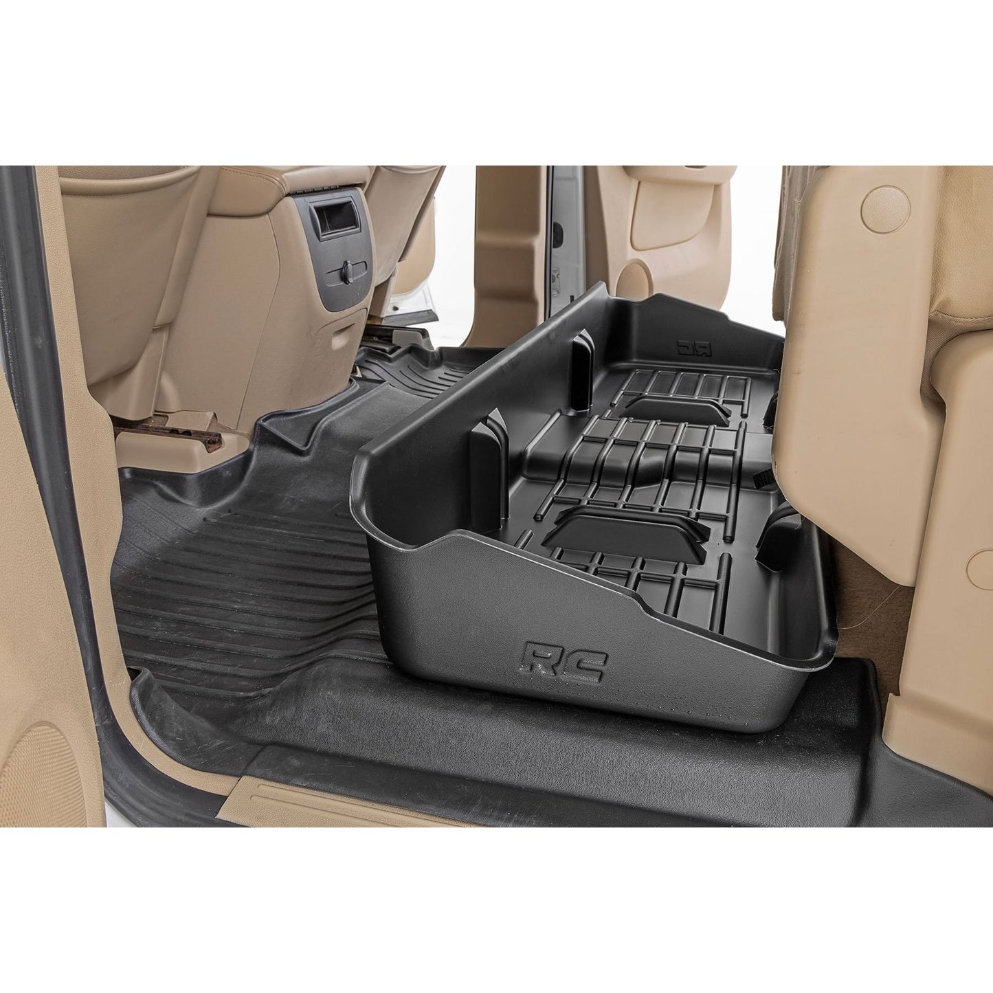 ROUGH COUNTRY Under Seat Storage | Crew Cab | Chevy/GMC 1500 (07-13) | RC09001