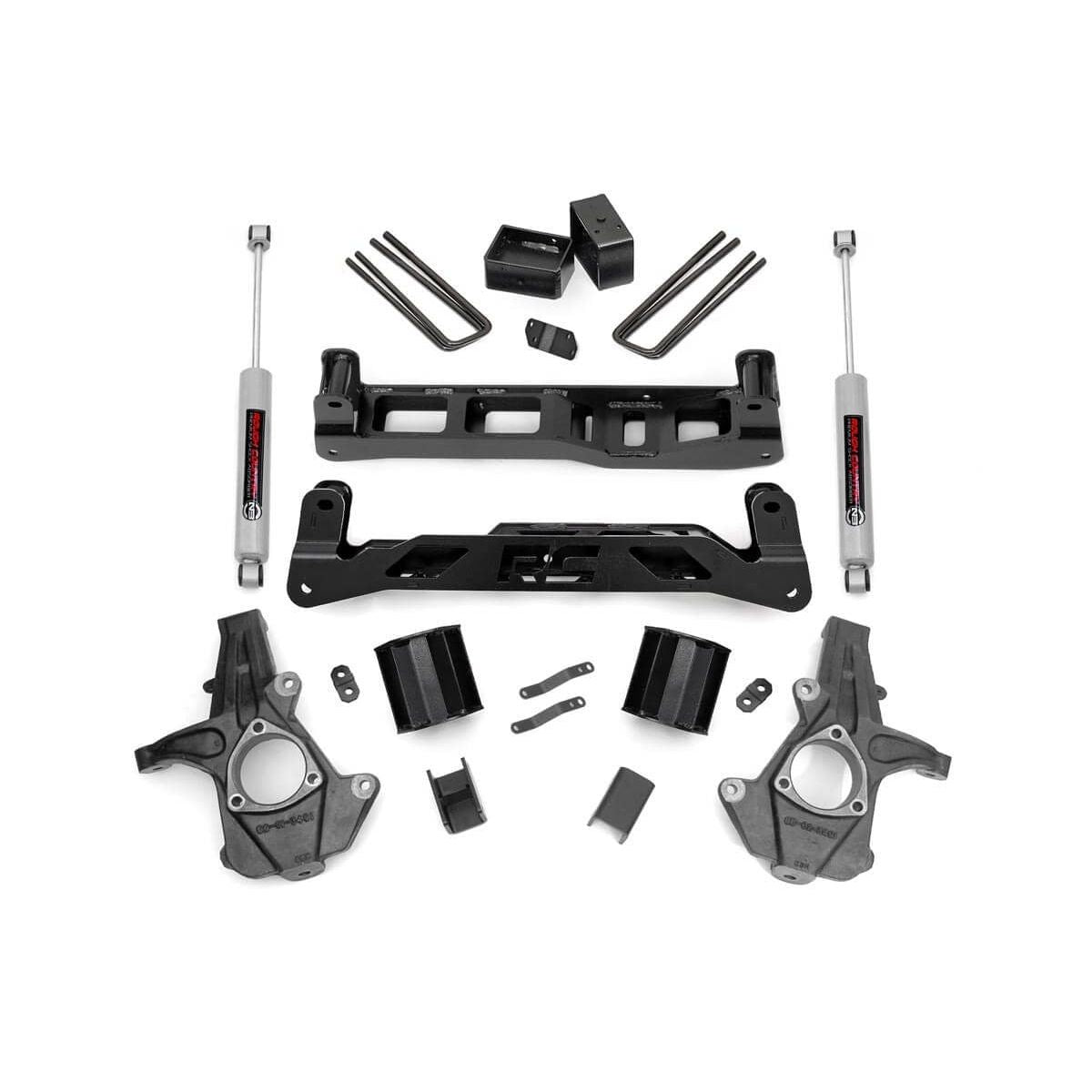 ROUGH COUNTRY 5 Inch Lift Kit | Alum/Stamp Steel | Chevy/GMC 1500 (14-18 & Classic) | 24831
