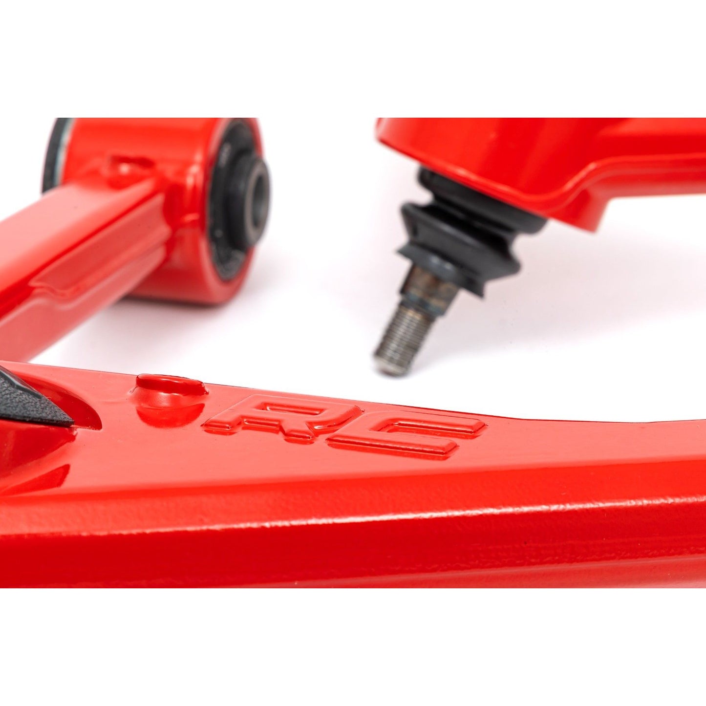 ROUGH COUNTRY Red Forged Upper Control Arms | 3.5 Inch Lift | Toyota Tundra 2WD/4WD (07-21) | 76700RED