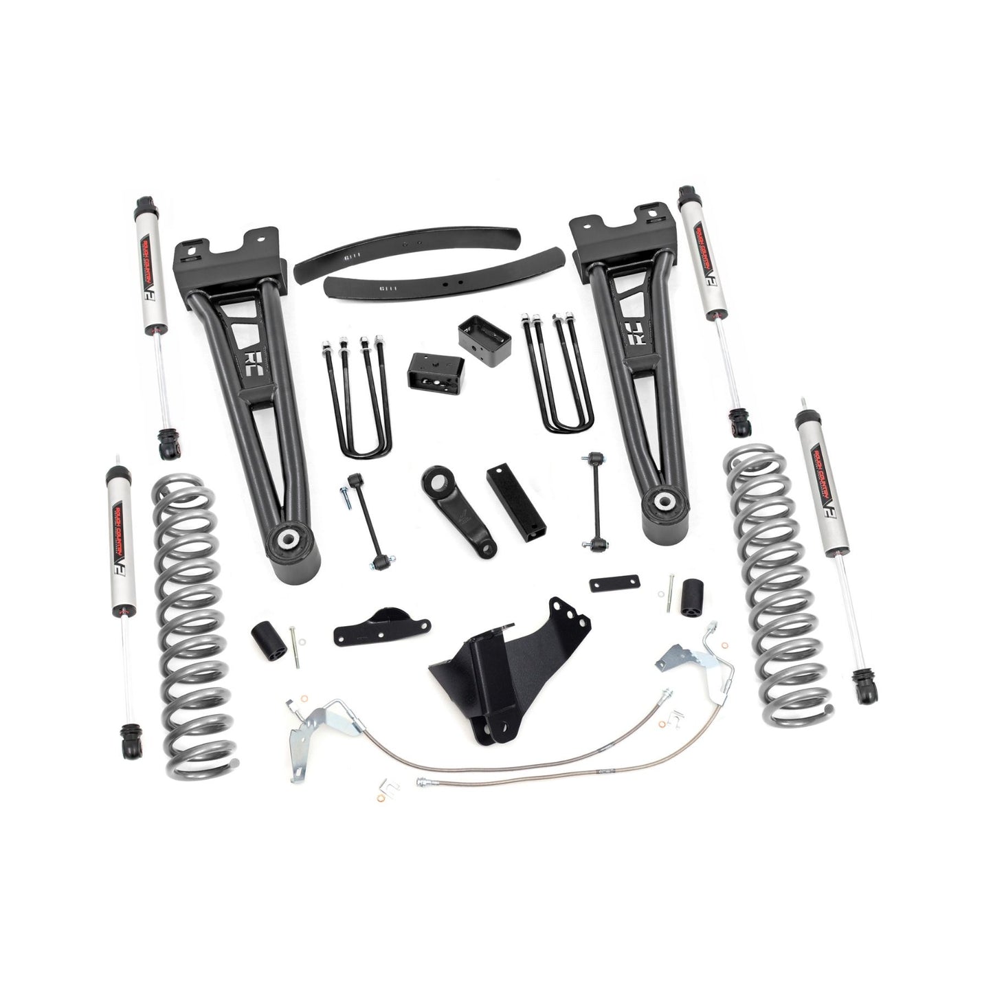 ROUGH COUNTRY 6 Inch Lift Kit | Gas | Radius Arm | V2 | Ford F-250/F-350 Super Duty (08-10) | 53970