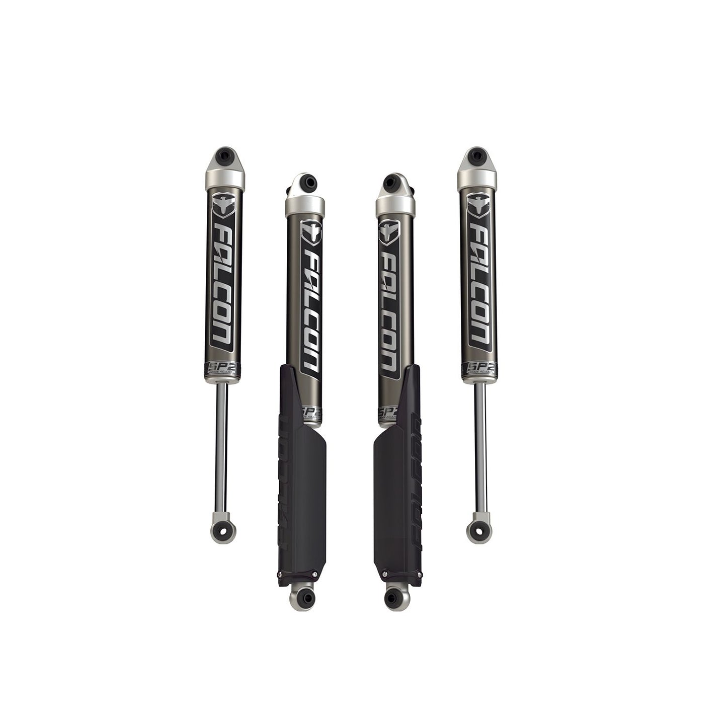 FALCON SHOCKS | 18-Up Jeep Wrangler JL 2 Door SP2 2.1 Monotube Shock Kit 0-1.5 Inch Lift Falcon Shocks | 10-02-21-400-000