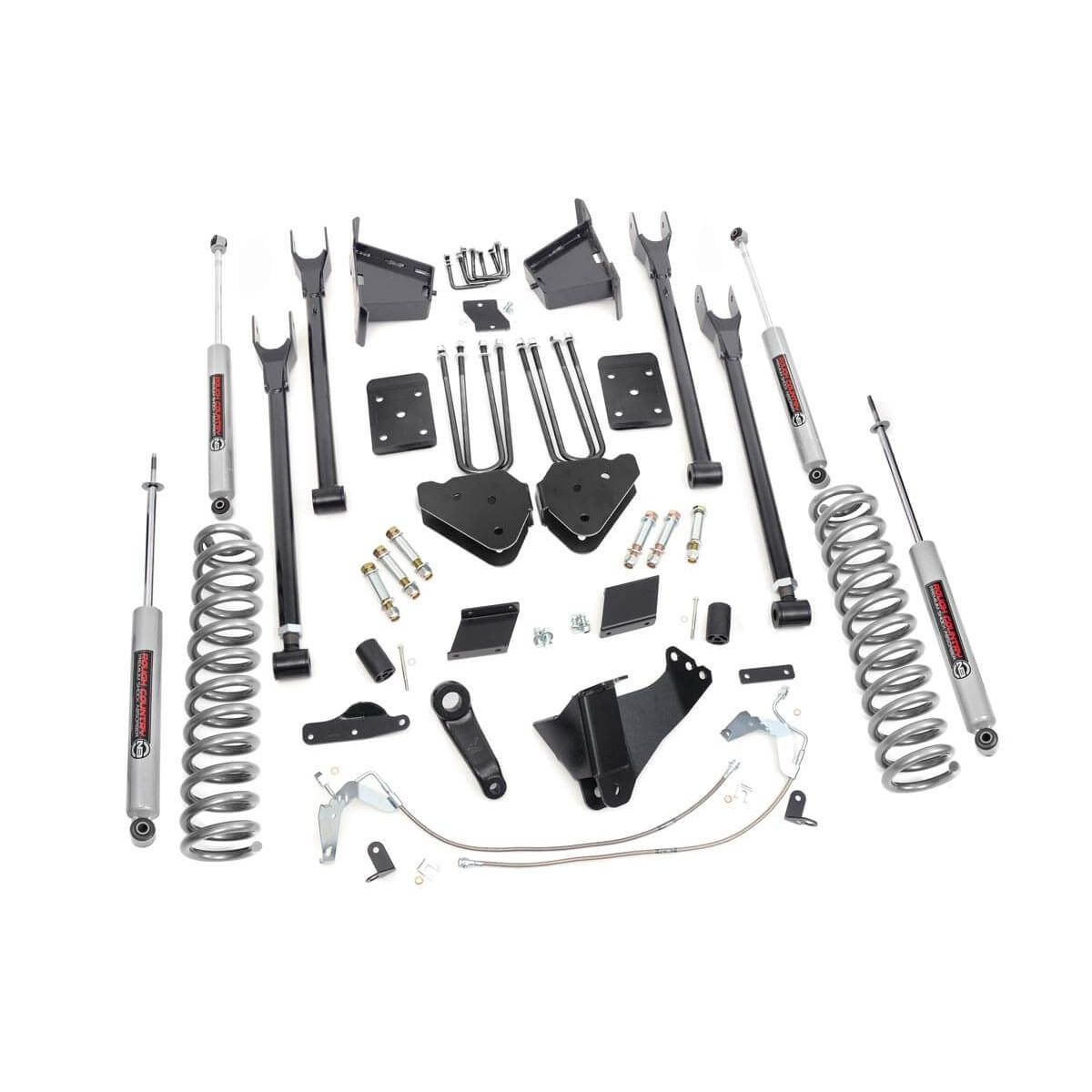 ROUGH COUNTRY 6 Inch Lift Kit | 4-Link | No OVLD | Ford F-250 Super Duty 4WD (2011-2014) | 532.2