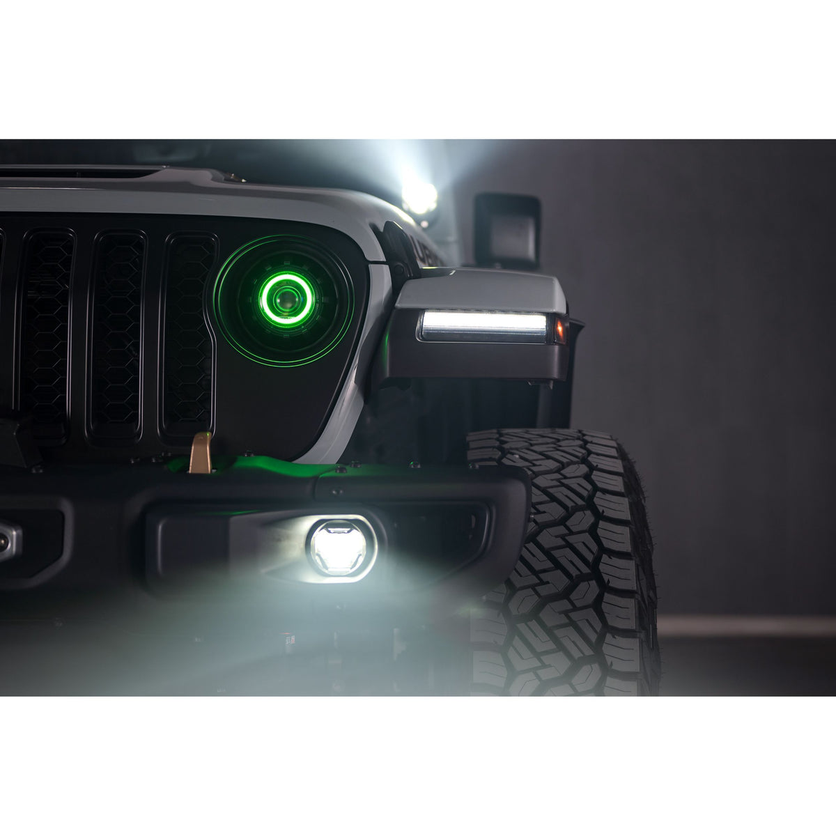 Morimoto 4Banger Fog Light Kit: 18+ JL/JT (NCS / Wide / White / Set) product image 6