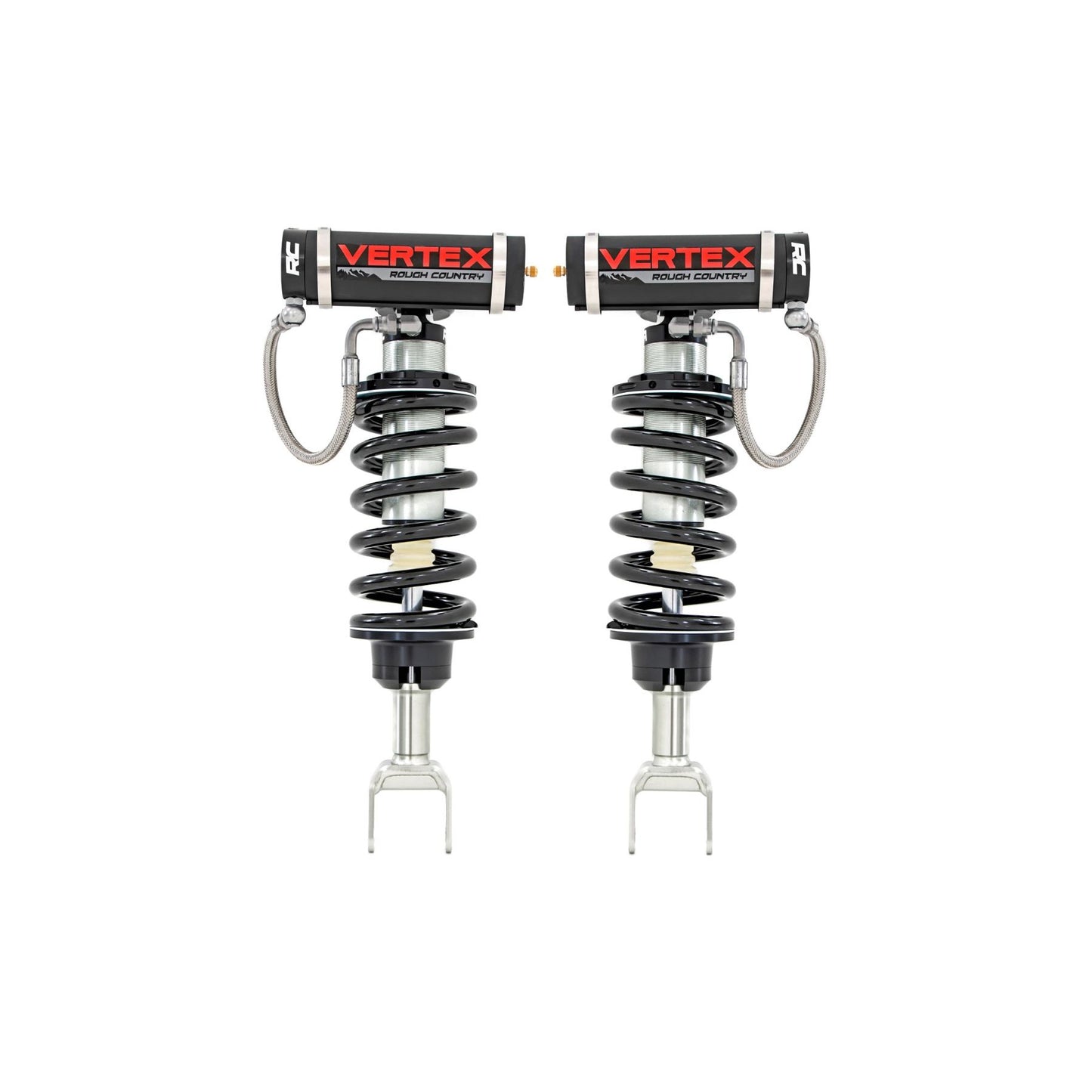 ROUGH COUNTRY | Vertex 2.5 Reservoir Coilovers Front 3.5" Ram 1500 2WD/4WD (2019-2026) | 689087