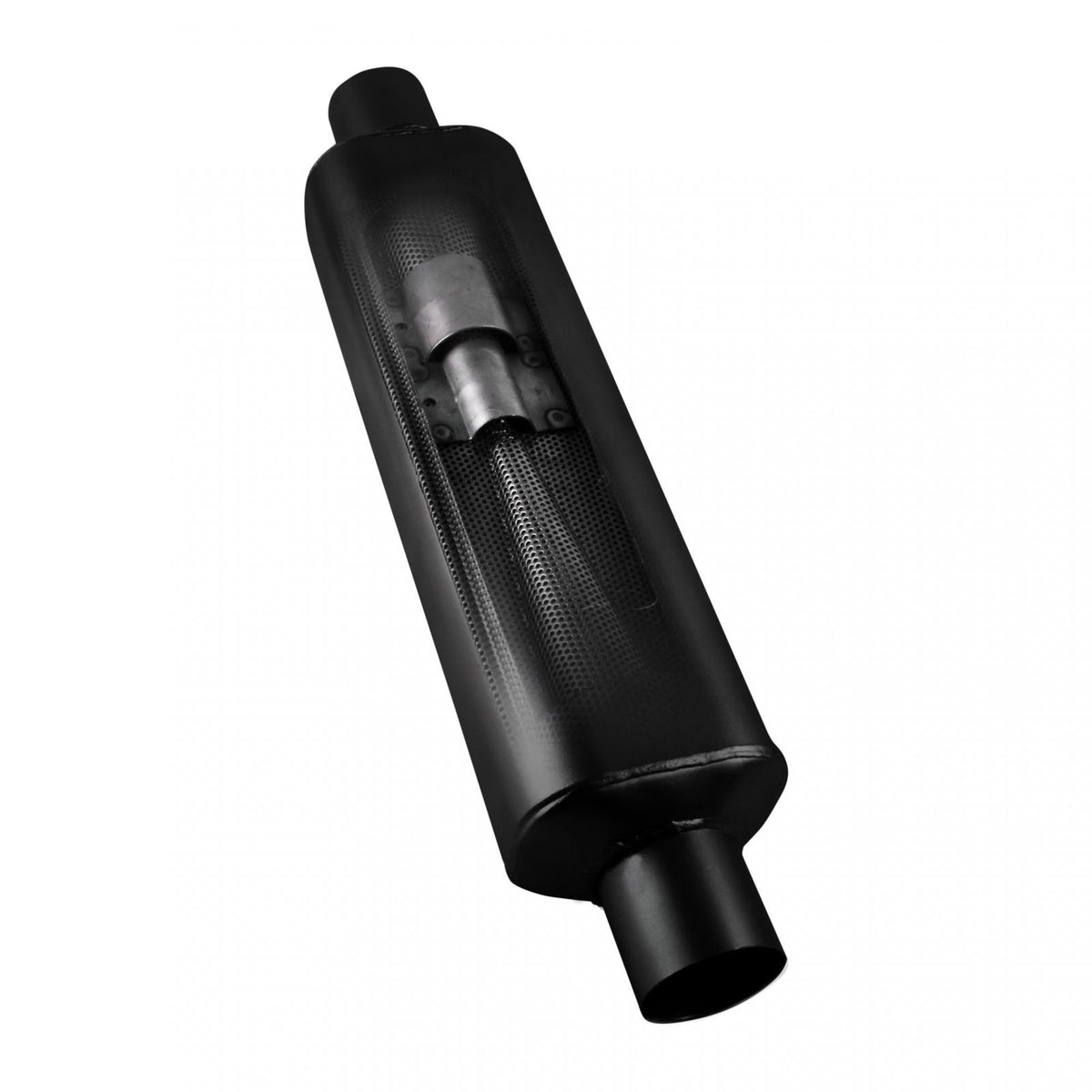 FLOWMASTER Super Hp-2 Muffler 409SS Super Hp-2 Muffler 409SS 2.00 Center Inch / 2.00 Center Out Aggressive Sound