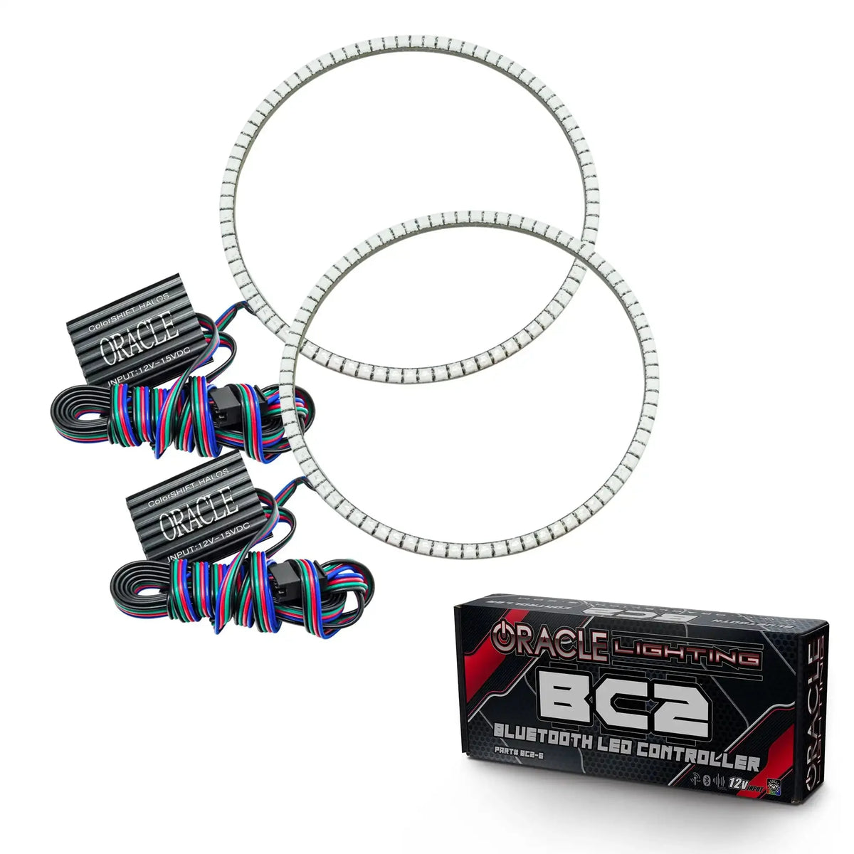 ORACLE Lighting | Surface Mount Headlight Halo Kits | Wrangler JL / Gladiator JT | Select Kit Options