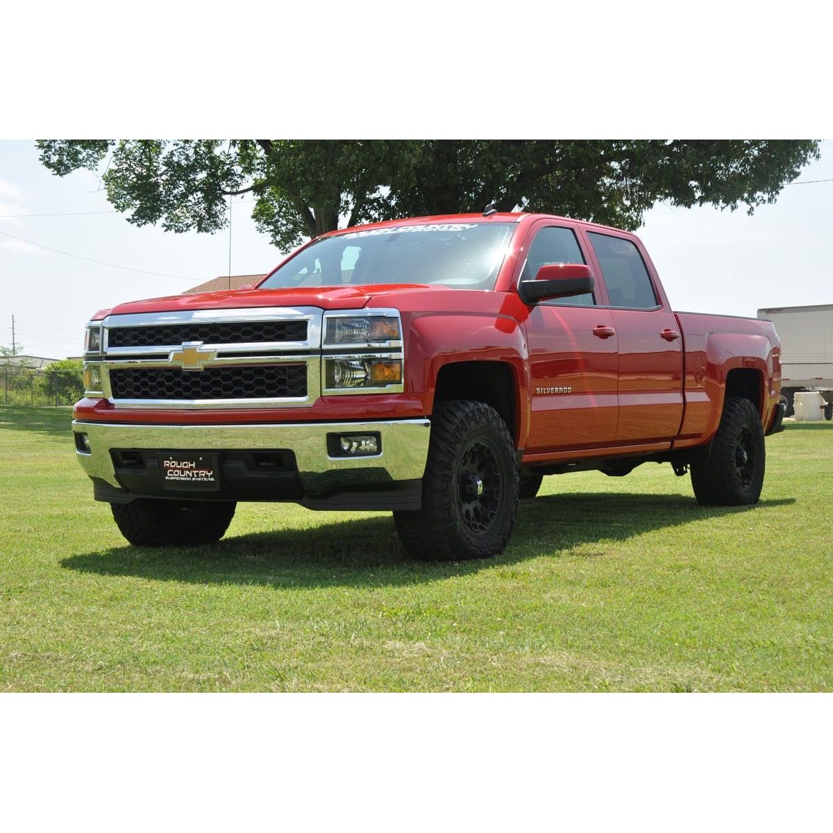 ROUGH COUNTRY 2.5 Inch Leveling Kit | Stamped Steel | Chevy/GMC Sierra 1500 (16-18)/Silverado 1500 (07-18) | 1312