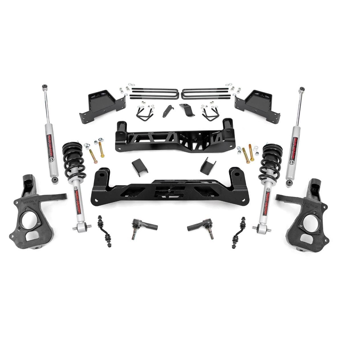 ROUGH COUNTRY 7 Inch Lift Kit | Cast Steel | N3 Struts | Chevy/GMC 1500 (14-18 & Classic) | 23733