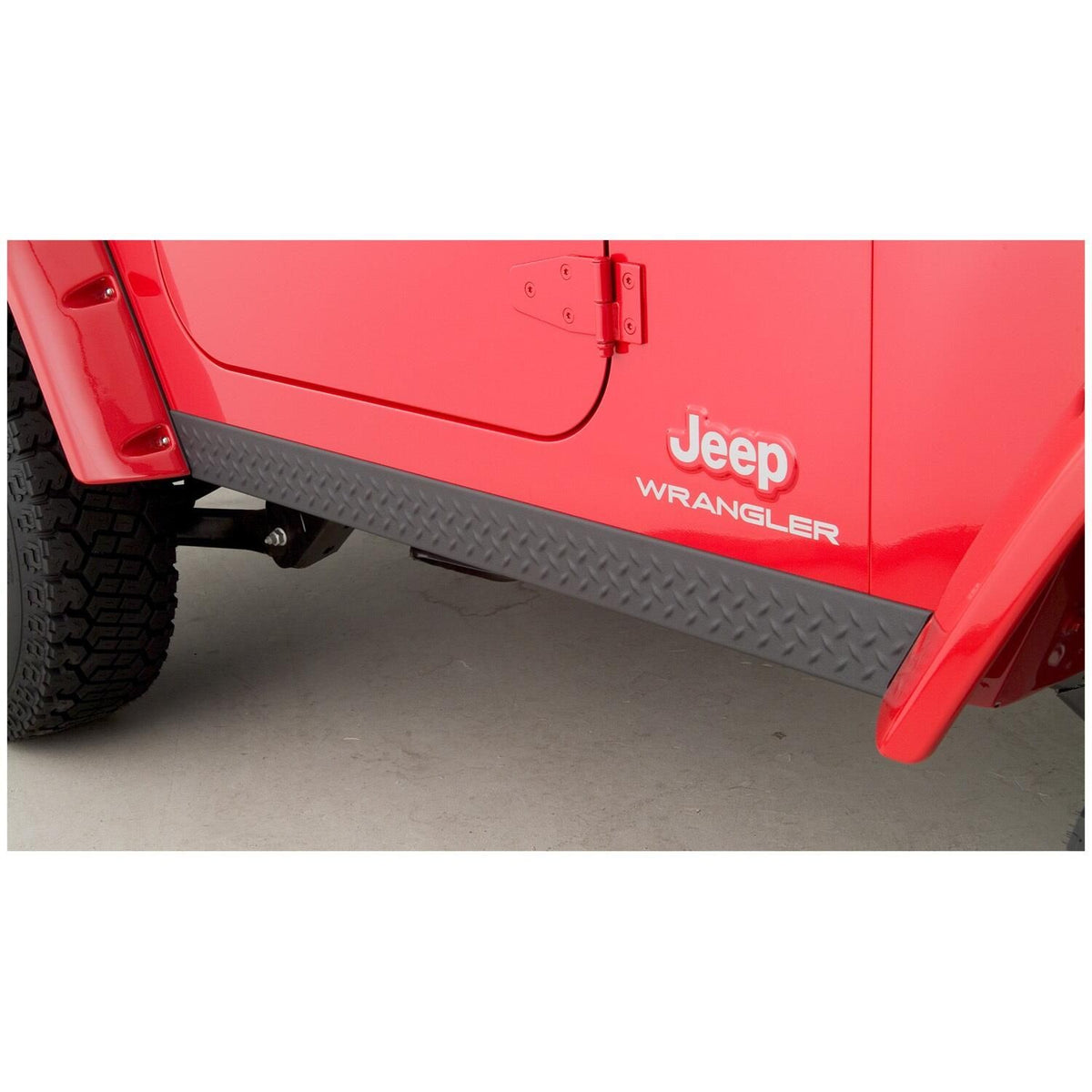 BUSHWACKER | Trail Armor Side Rocker Panels | 1997-2006 Jeep Wrangler TJ | 14002