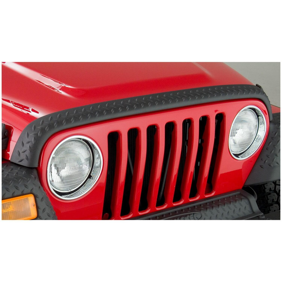 BUSHWACKER | Trail Armor Hood Stone Guard | 1998-2006 Jeep Wrangler TJ | 14006
