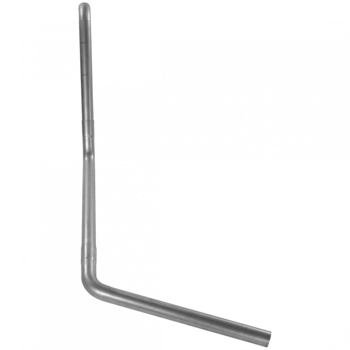 FLOWMASTER Universal Single Tailpipe Kit 2.50-Inch Universal 4-Piece Aluminized Steel Exhaust Tubing
