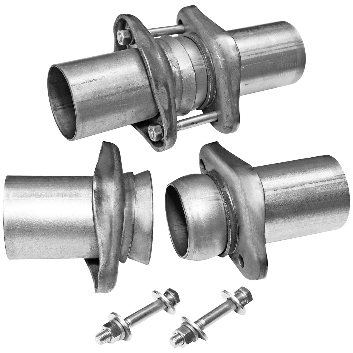 FLOWMASTER Header Collector Ball Flange Kit 3.00-Inch To 3.00-Inch Tubing