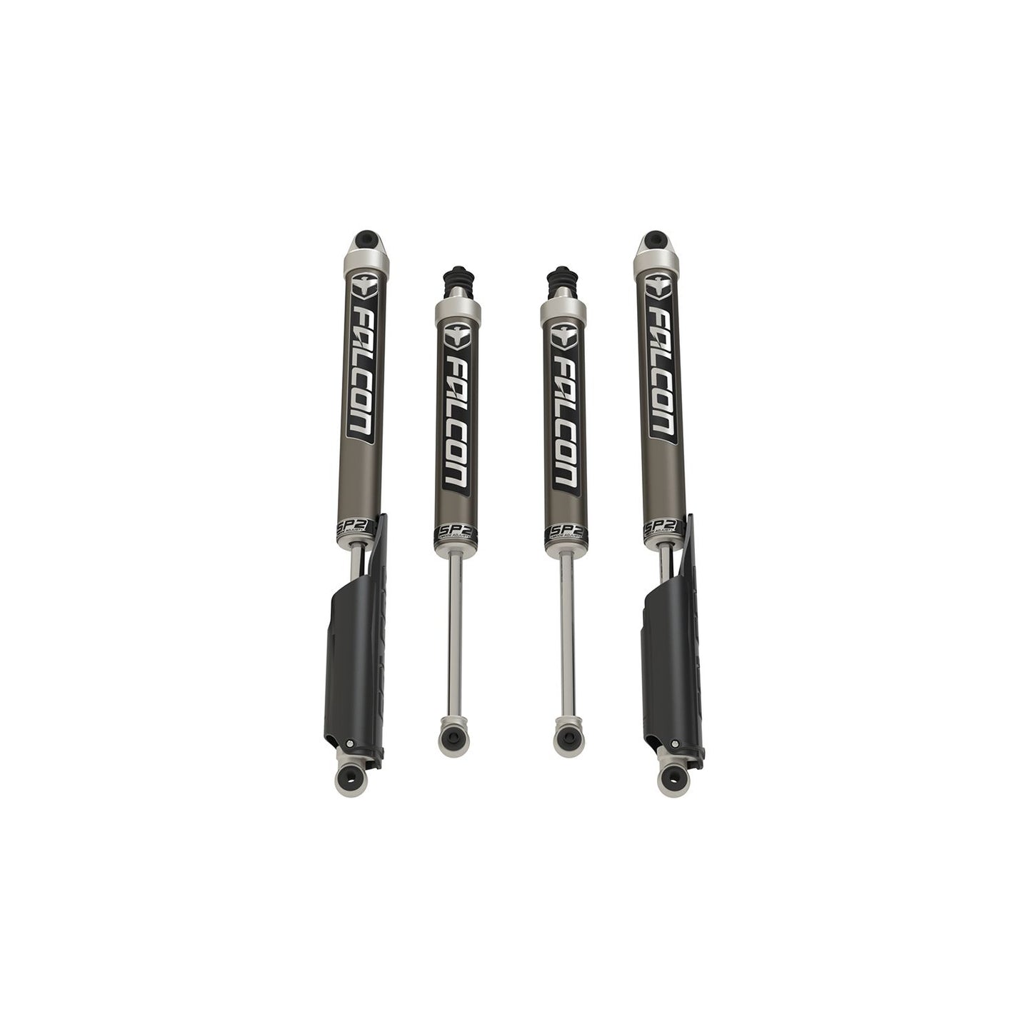 FALCON SHOCKS | 2017+ Ford F-250 4x4 Sport Shock Kit 0-2.0 Inch Level Falcon Shocks | 18-04-21-400-002