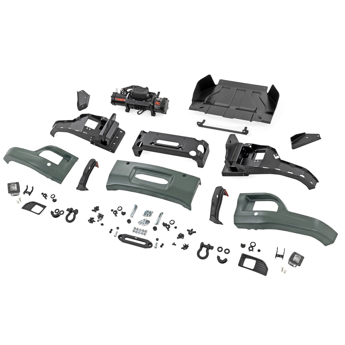 ROUGH COUNTRY RCS13007-GBD 13007-GBD Front FXS Chevy Silverado 1500 23-26