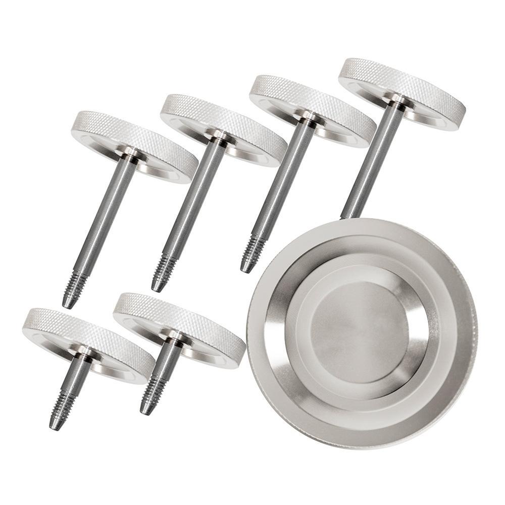 1997-2006 Jeep TJ Door Surround Knobs | Billet — D-JP-180017-BL