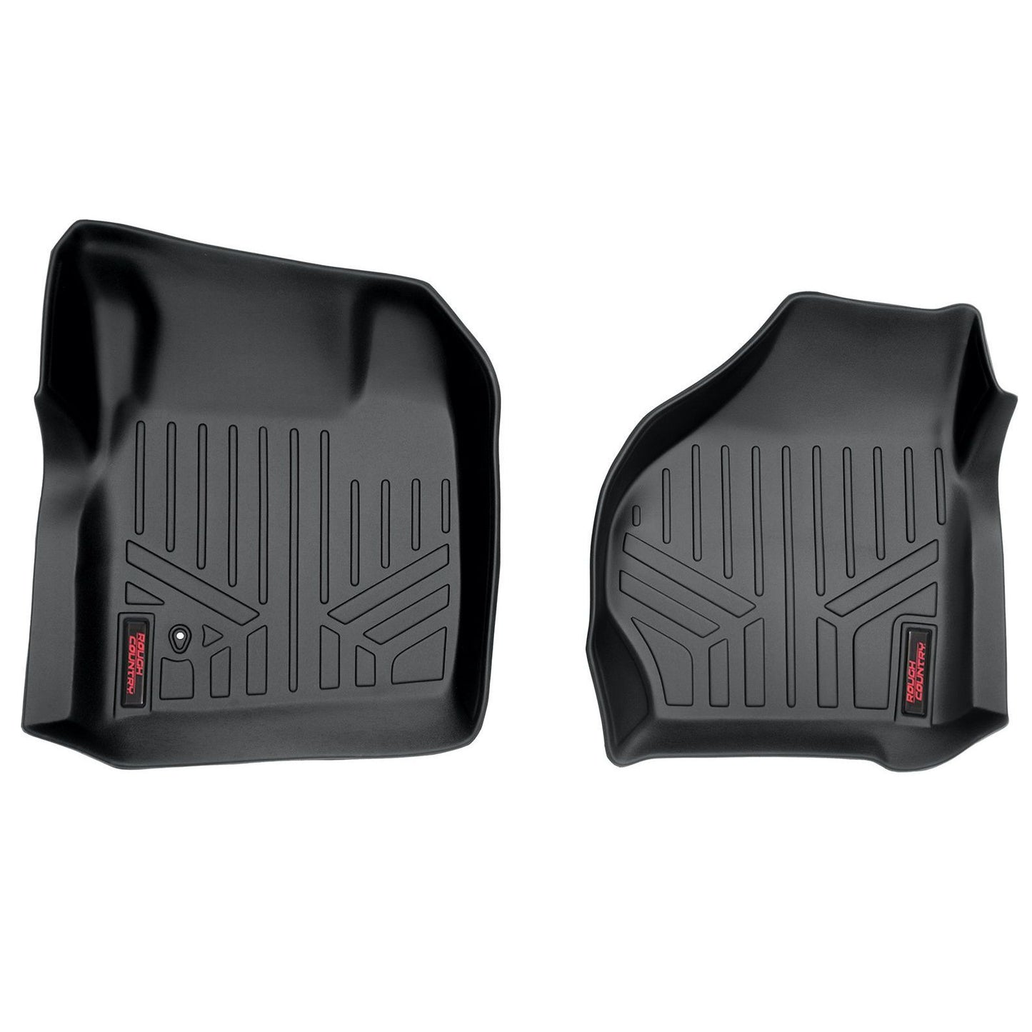 ROUGH COUNTRY Floor Mats | Front | Super/Crew Cab | Ford F-250/F-350 Super Duty (99-07) | M-5200