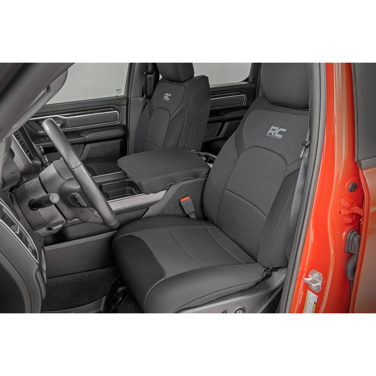 ROUGH COUNTRY Seat Covers |Bucket Seats | FR | Ram 1500 2WD/4WD (2019-2025) | 91040