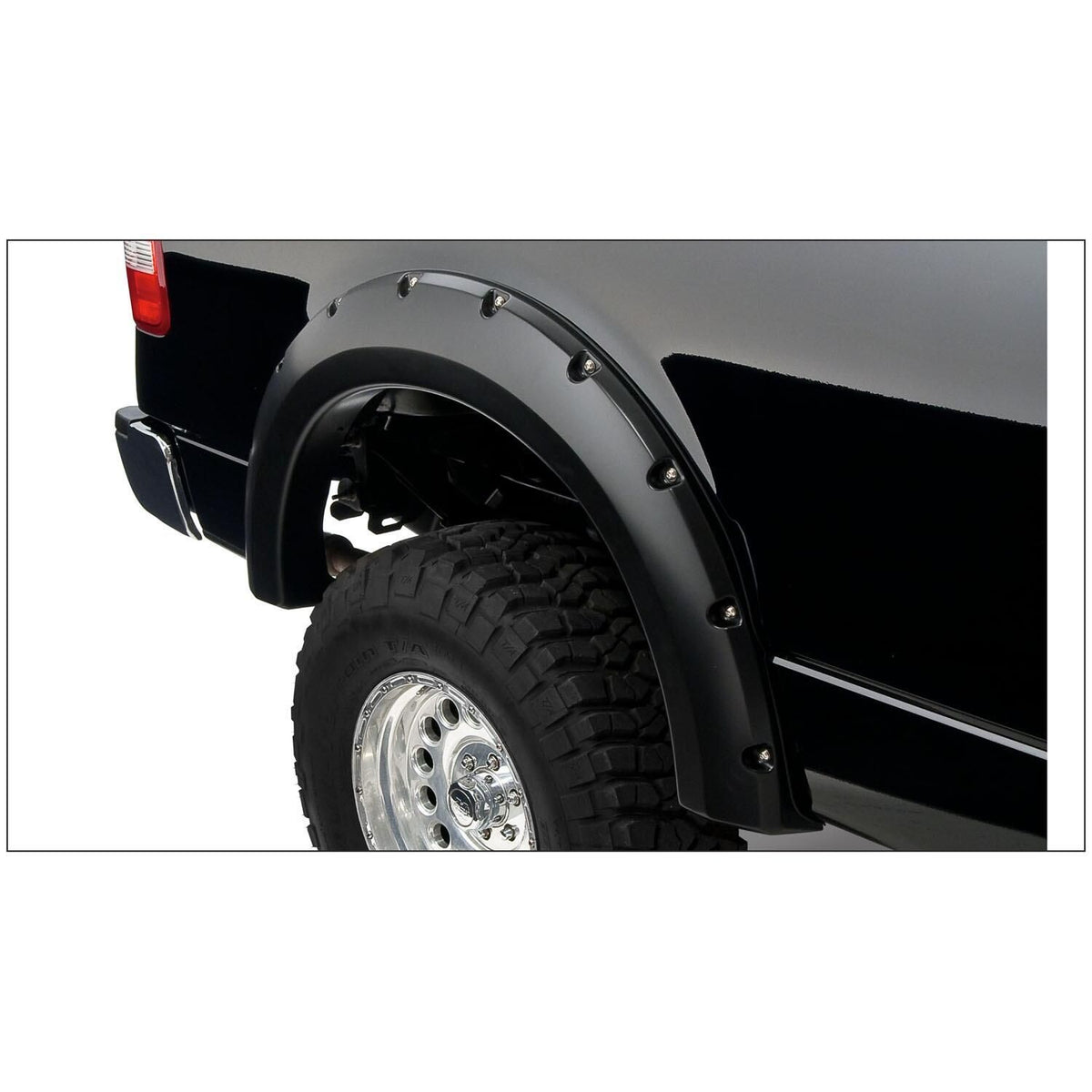 BUSHWACKER | Pocket/Rivet Rear Fender Flares | 2004-08 Ford F-150 | 20054-02