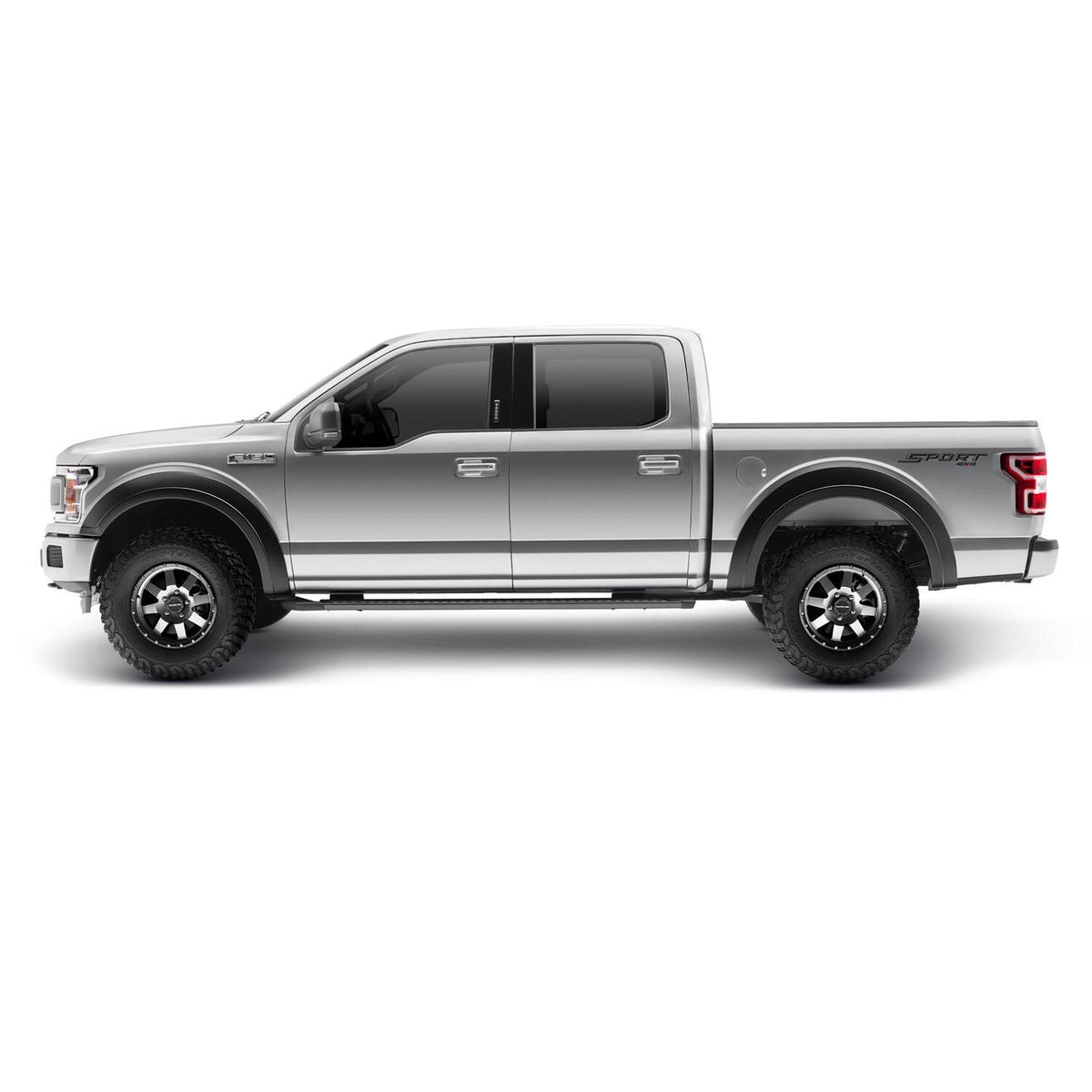 BUSHWACKER | Extend-A-Fender Rear Fender Flares | 2015-20 Ford F-150 | 20094-02