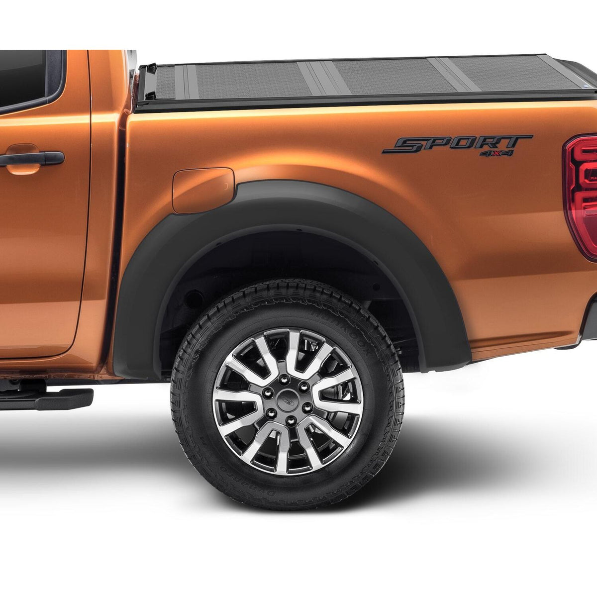 BUSHWACKER | Extend-A-Fender Rear Fender Flares | 2019-23 Ford Ranger | 20114-02