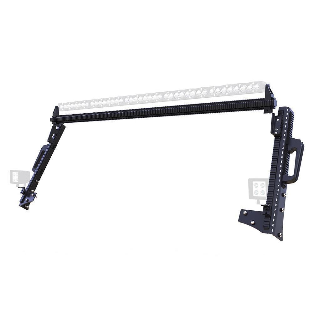 2018-2026 Jeep Wrangler JL & Gladiator JT Roof Rail Mounted System — D-JL-190053-RF