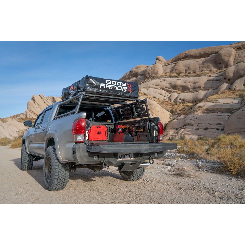 Body Armor 4x4 2005-2023 TOYOTA TACOMA BED SIDE MOLLE SYSTEM (SINGLE UNIT) TC-7125