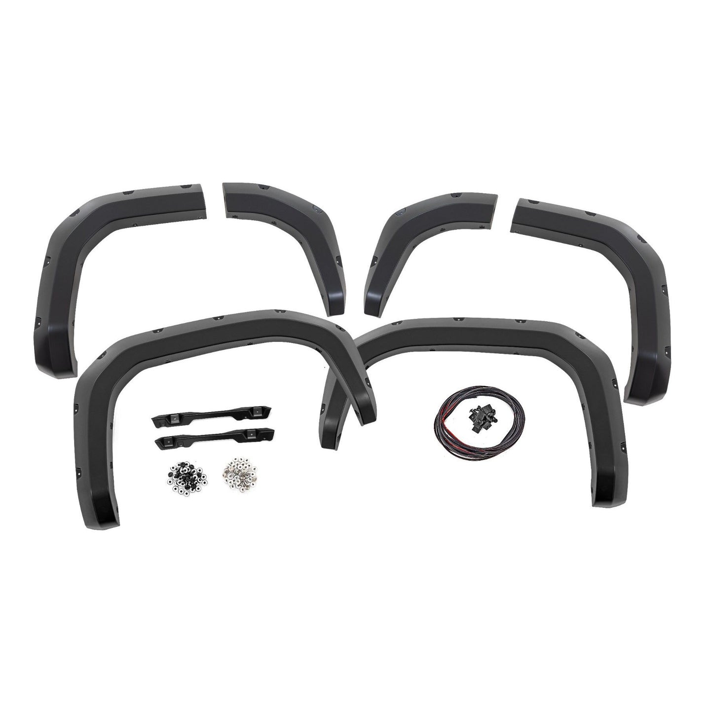 ROUGH COUNTRY Fender Flares | 3U5 Supersonic Red | Toyota 4Runner 2WD/4WD (2025) | F-T12511-3U5