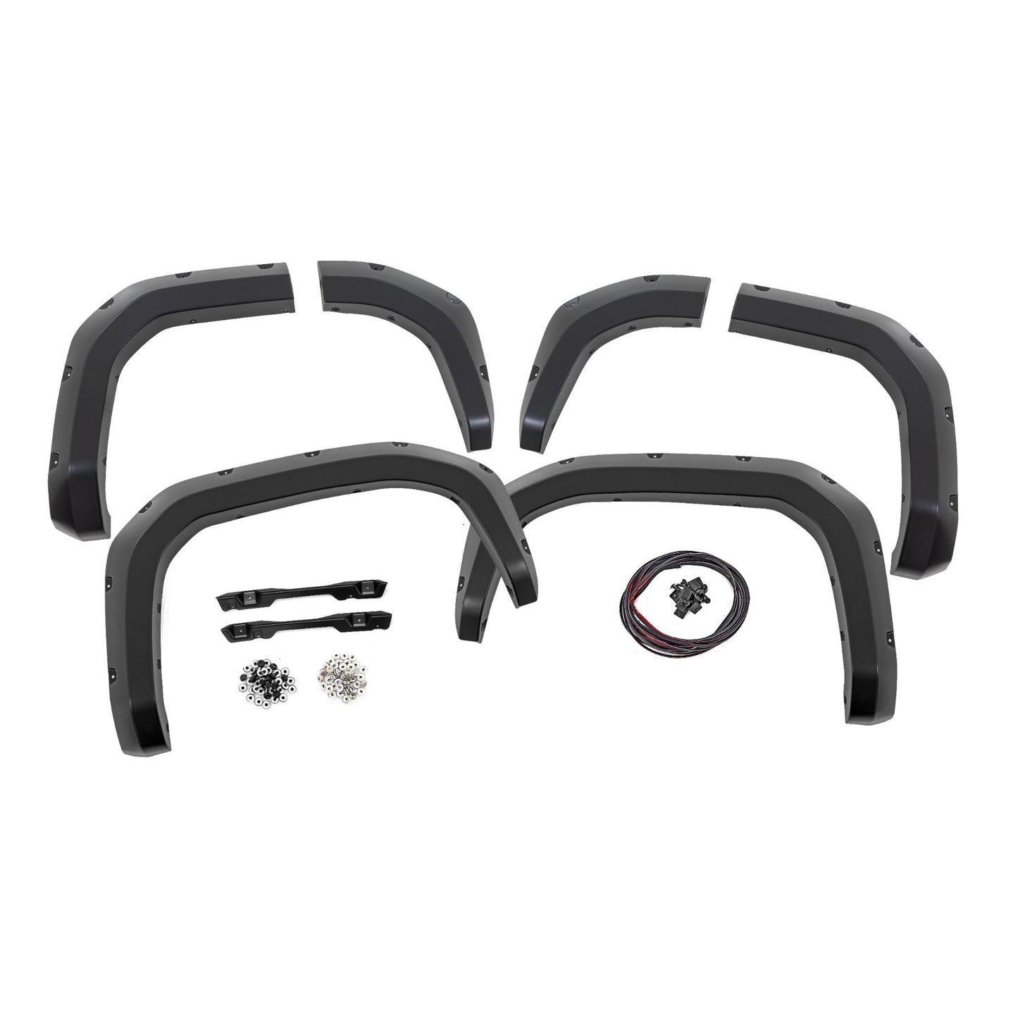 ROUGH COUNTRY | Pocket Fender Flares 089 Wind Chill Pearl Toyota 4Runner 2WD/4WD (25-26) | F-T12511-089