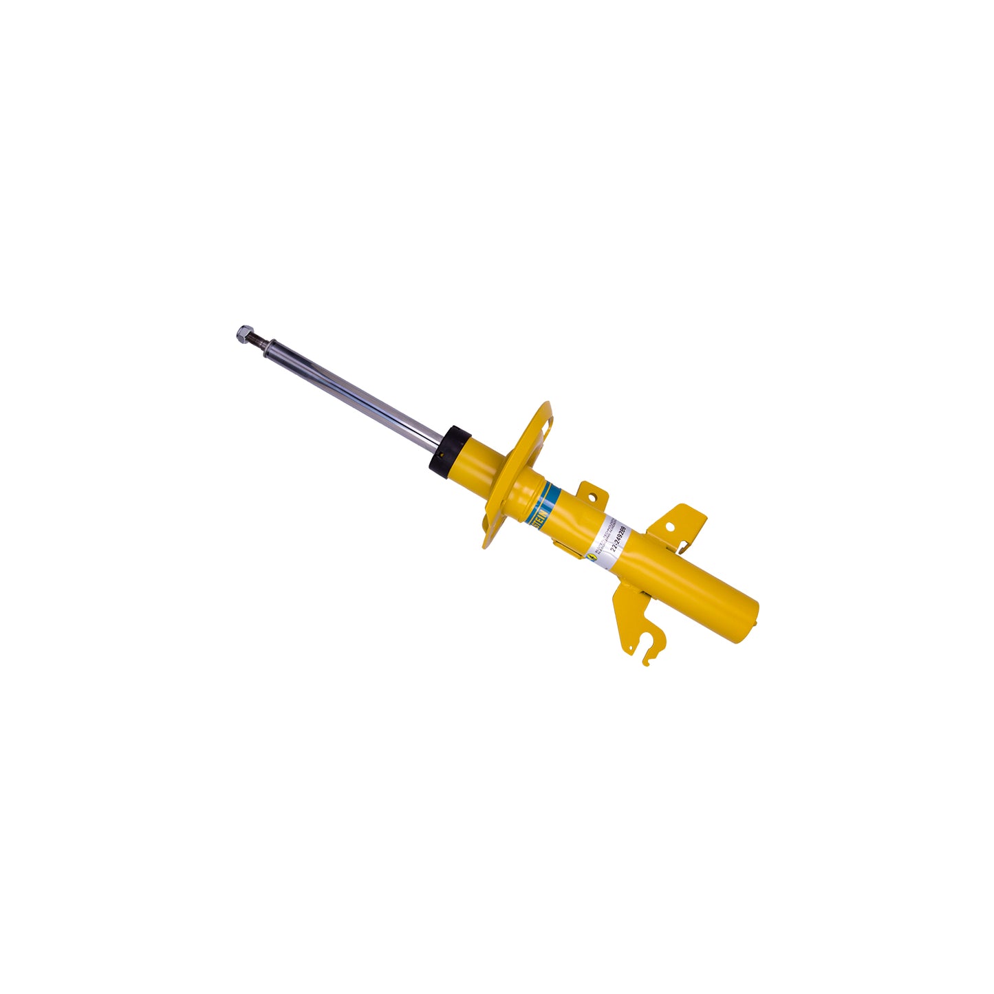 BILSTEIN | Suspension Strut Assembly Jeep Cherokee 4WD VL Twintube B6 | 22-249289 product image showing the yellow shock absorber.