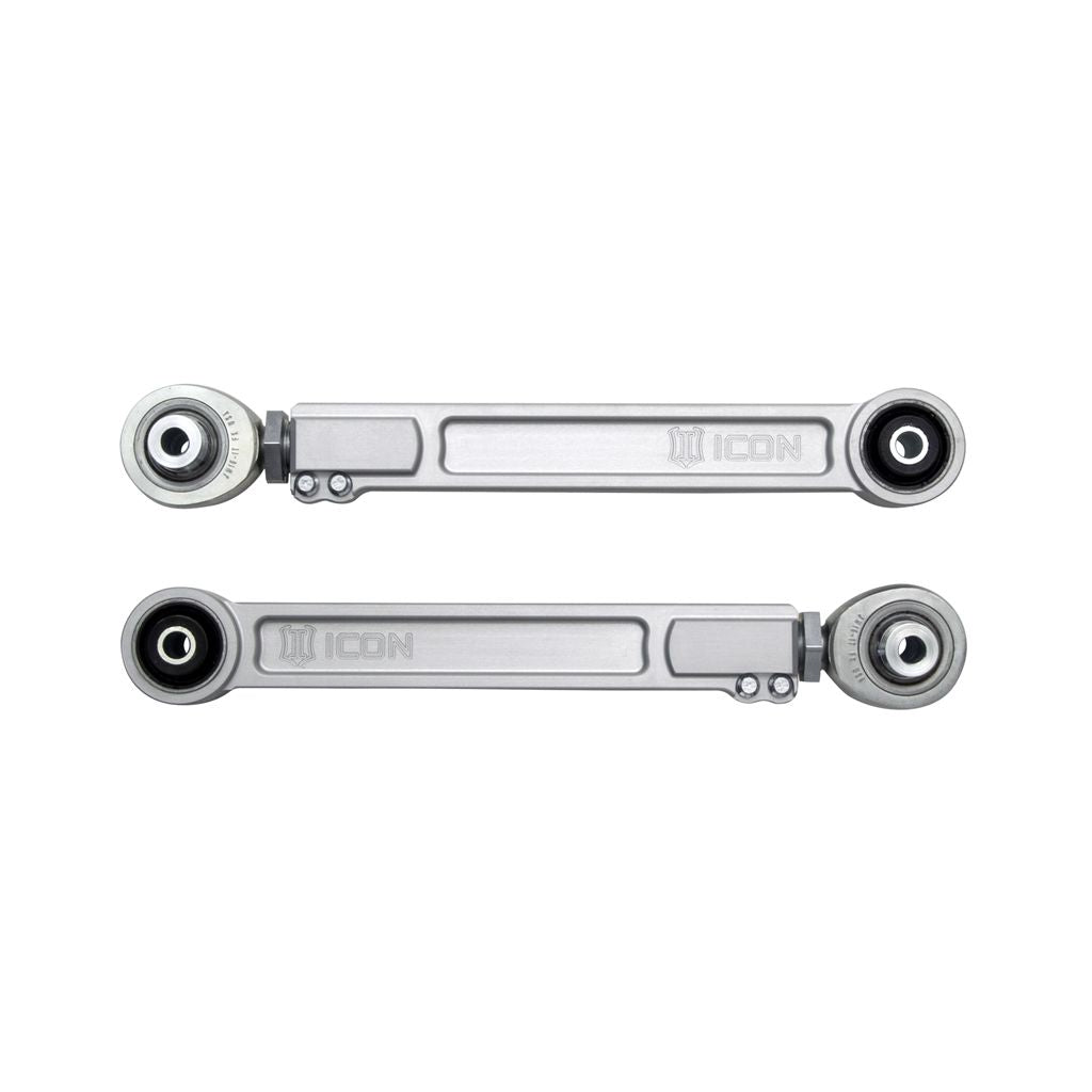 ICON VEHICLE DYNAMICS | 2020-2023 Jeep Gladiator/2019-2023 RAM 1500 Adjustable Billet Upper Link Kit Rear Icon Vehicle Dynamics | 22064