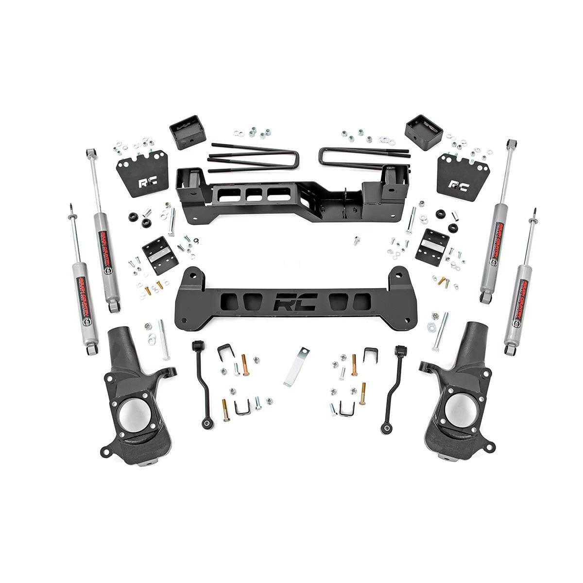 ROUGH COUNTRY 6 Inch Lift Kit | Chevy Silverado & GMC Sierra 2500HD 2WD (2001-2010) | 220N3A