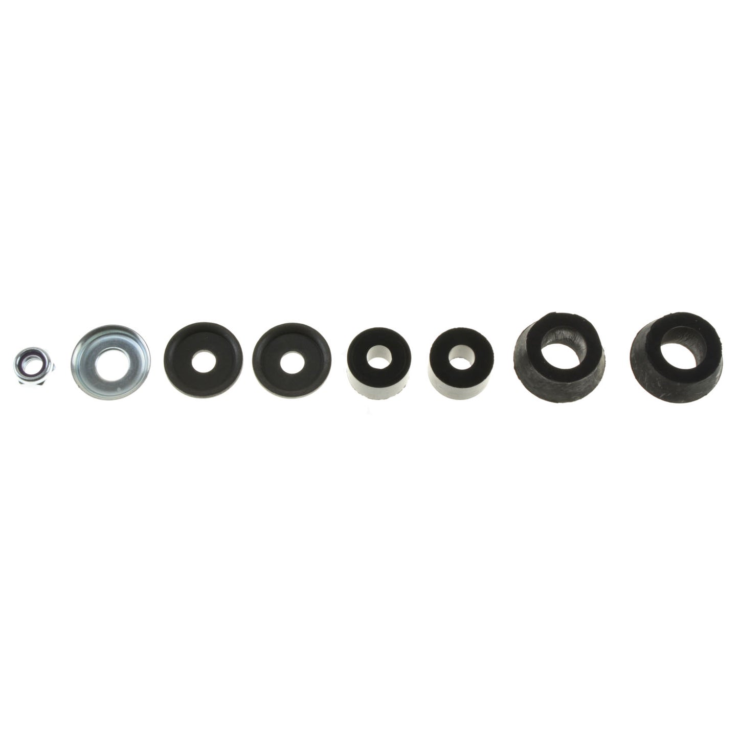 BILSTEIN | Suspension Shock Absorber Rear Monotube Toyota 4Runner 1996-2002 B6 4600 | 24-024518 rubber bushings and washers
