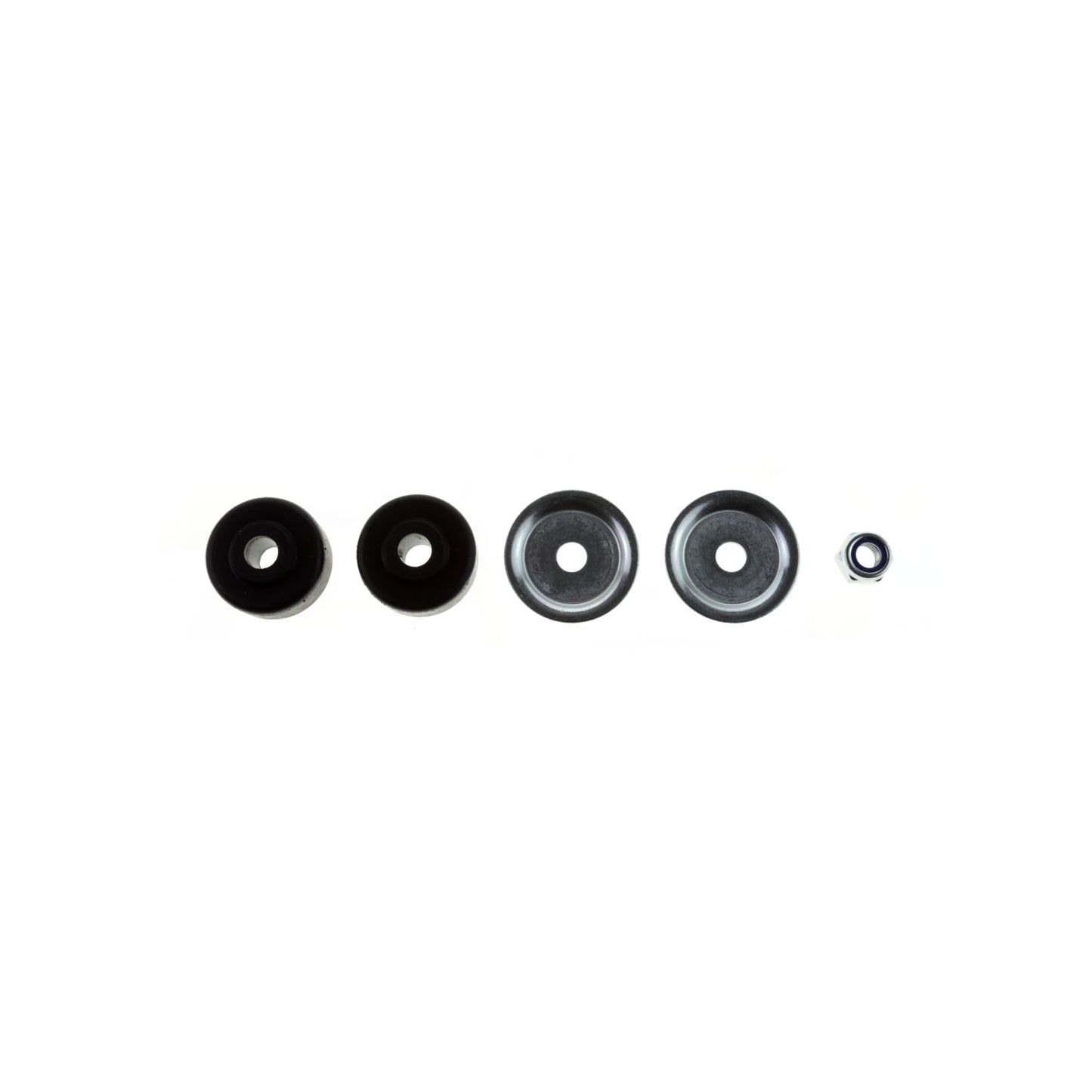 BILSTEIN | Suspension Shock Absorber Front Monotube Jeep Wrangler 1987-1995 With Springover Kit B8 5100 | 24-185653 rubber bushings