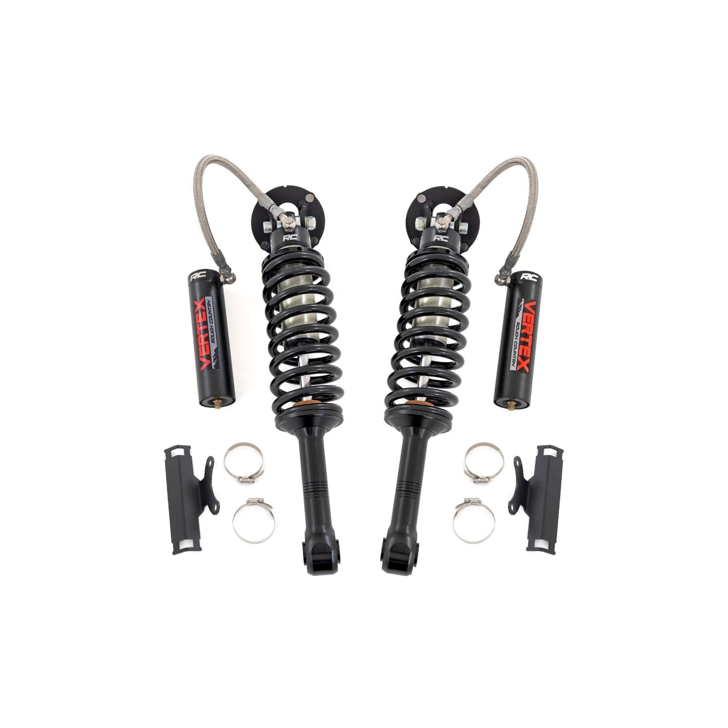 ROUGH COUNTRY | Vertex 2.5 Reservoir Coilovers Front 3.5" Toyota Tacoma 4WD (2024-2026) | 689178