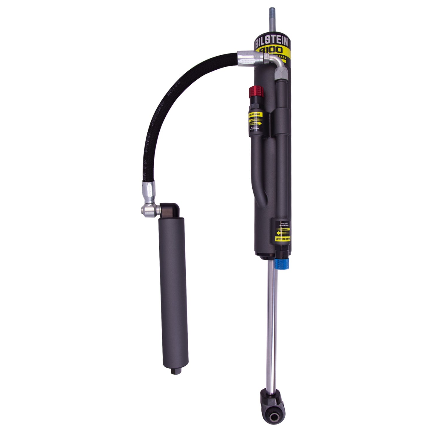BILSTEIN | Suspension Shock Absorber Front Left Monotube Jeep Wrangler 2007-2017 Wrangler JK 2018 B8 8100 (Bypass) | 25-291308