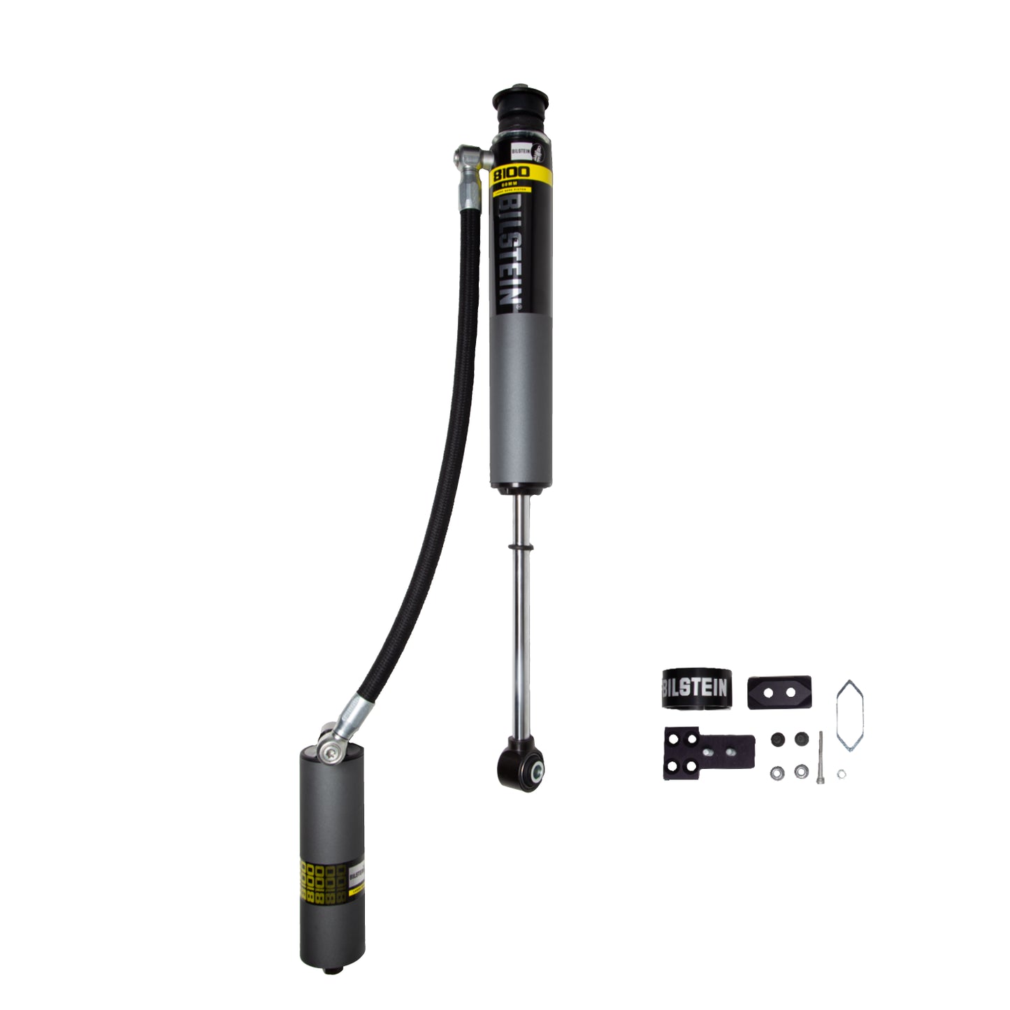 BILSTEIN | Suspension Shock Absorber Rear Left Monotube Ram 1500 2019-2024 B8 8100 | 25-324075 with reservoir and accessories