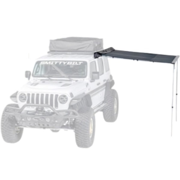 SMITTYBILT | Gen2 6 Foot Tent Awning 6.5' Wide x 6.5' Long Gray Smittybilt |2587