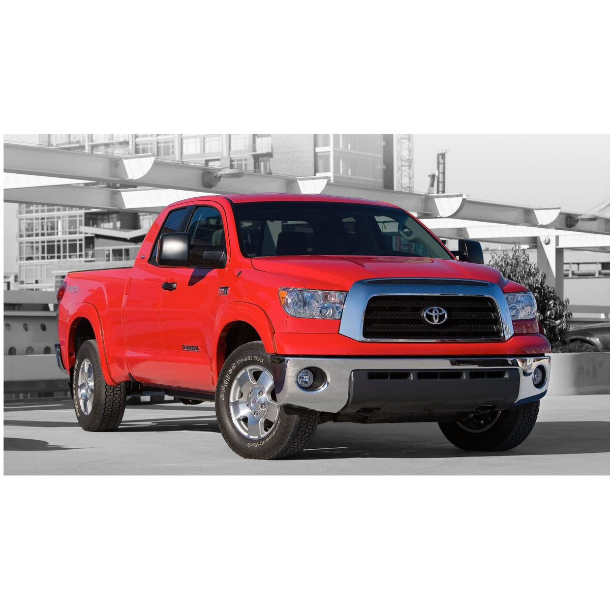 HUSKY LINERS | OE Style Fender Flares Black Smooth Finish 4-Piece Set For 07-13 Tundra w/Factory Mud Flaps Installed | HUS2803909
