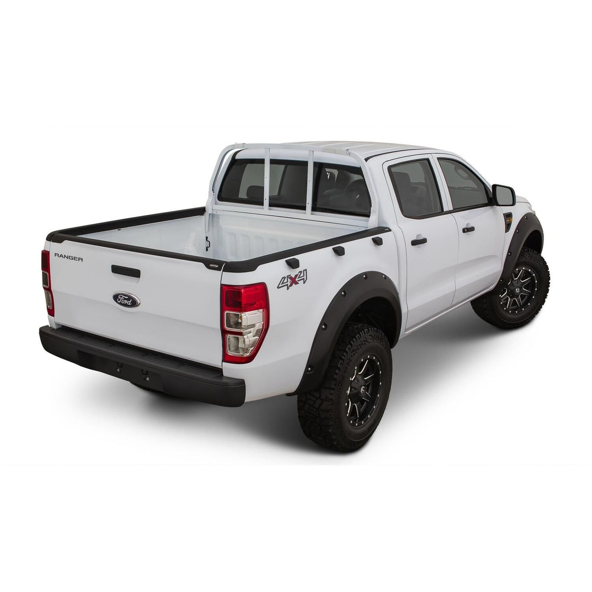 BUSHWACKER | SmoothBack Bedrail Caps | 2011-15 Ford Ranger | 28511