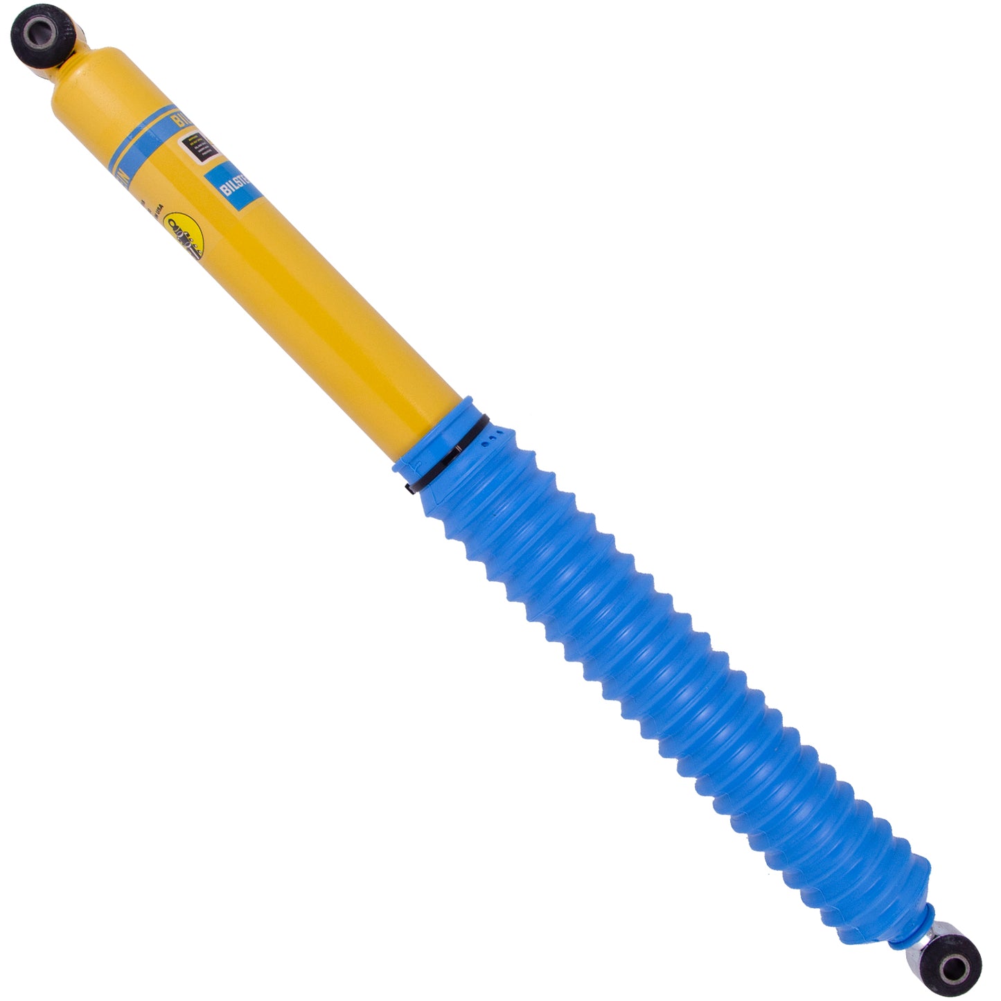 BILSTEIN | Suspension Shock Absorber Rear Monotube Ford F-150 2014 B6 4600 | 33-286518 shown in blue and yellow design.