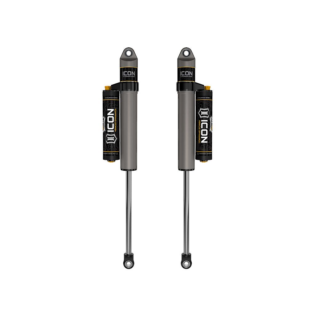 ICON VEHICLE DYNAMICS | 1999-2025 Ford F-250/F-350 Super Duty 3-6 Inch Lift Rear V.S. 2.5 Aluminum Series Shock Absorbers Piggyback Reservoir W/ CDCV Pair Icon Vehicle Dynamics | 37701CP