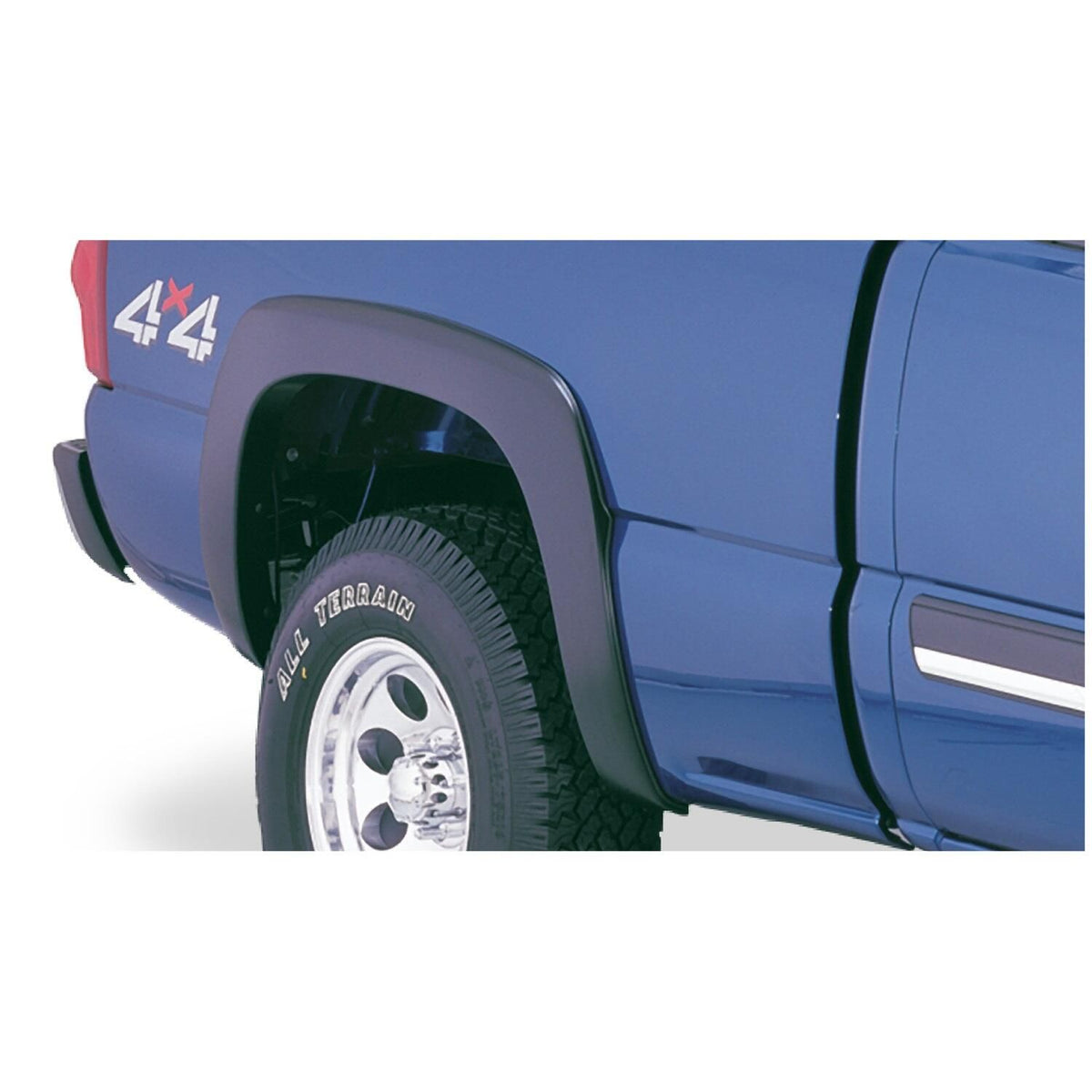 BUSHWACKER | OE-Style Rear Fender Flares | 2003-07 Chevy Silverado 1500/2500/3500 | 40054-02