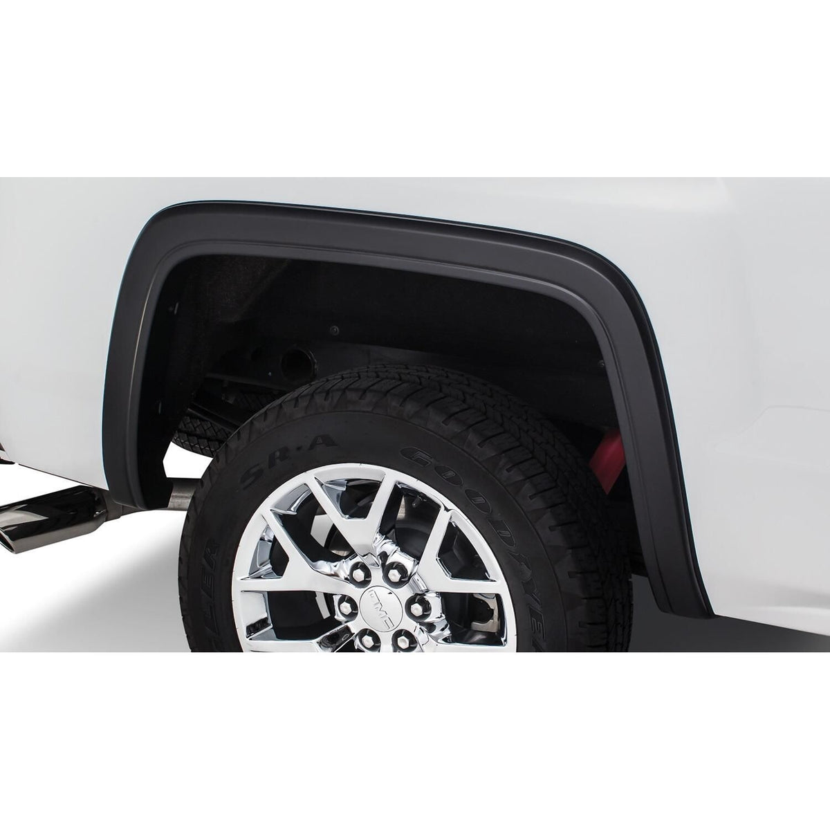 BUSHWACKER | OE-Style Rear Fender Flares | 2007-14 GMC Sierra 2500/3500 2007-13 GMC Sierra 1500 | 40082-02