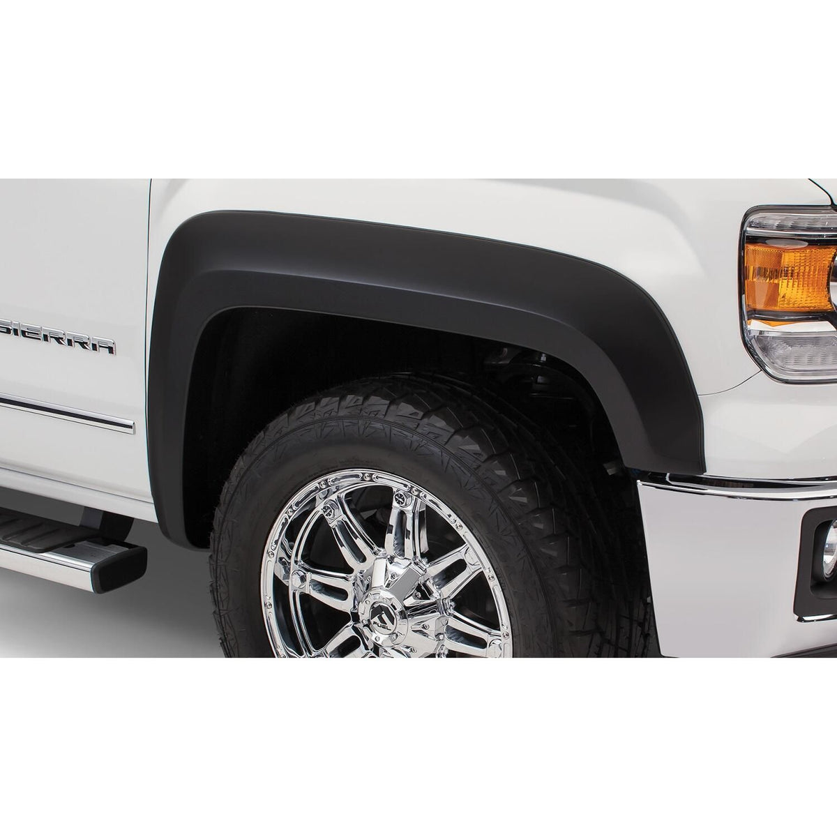 BUSHWACKER | Extend-A-Fender Front Fender Flares | 2004-12 Chevy Colorado 2004-12 GMC Canyon | 41029-02