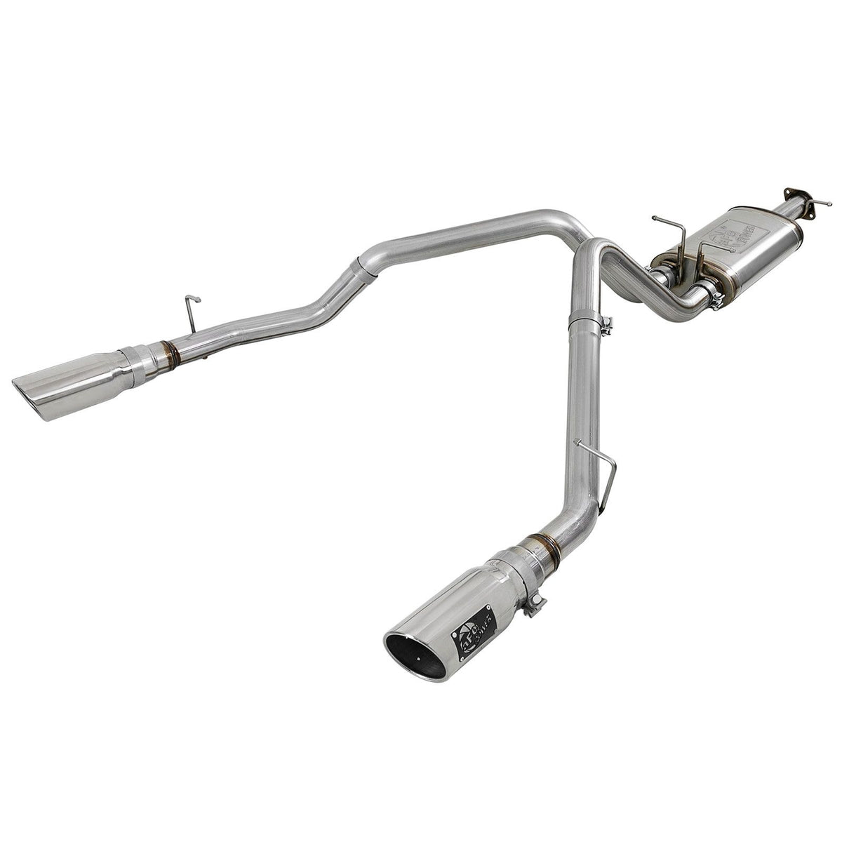 aFe POWER MACH Force-Xp 3 IN 409 Stainless Steel Cat-Back Exhaust System — 49-42059-P