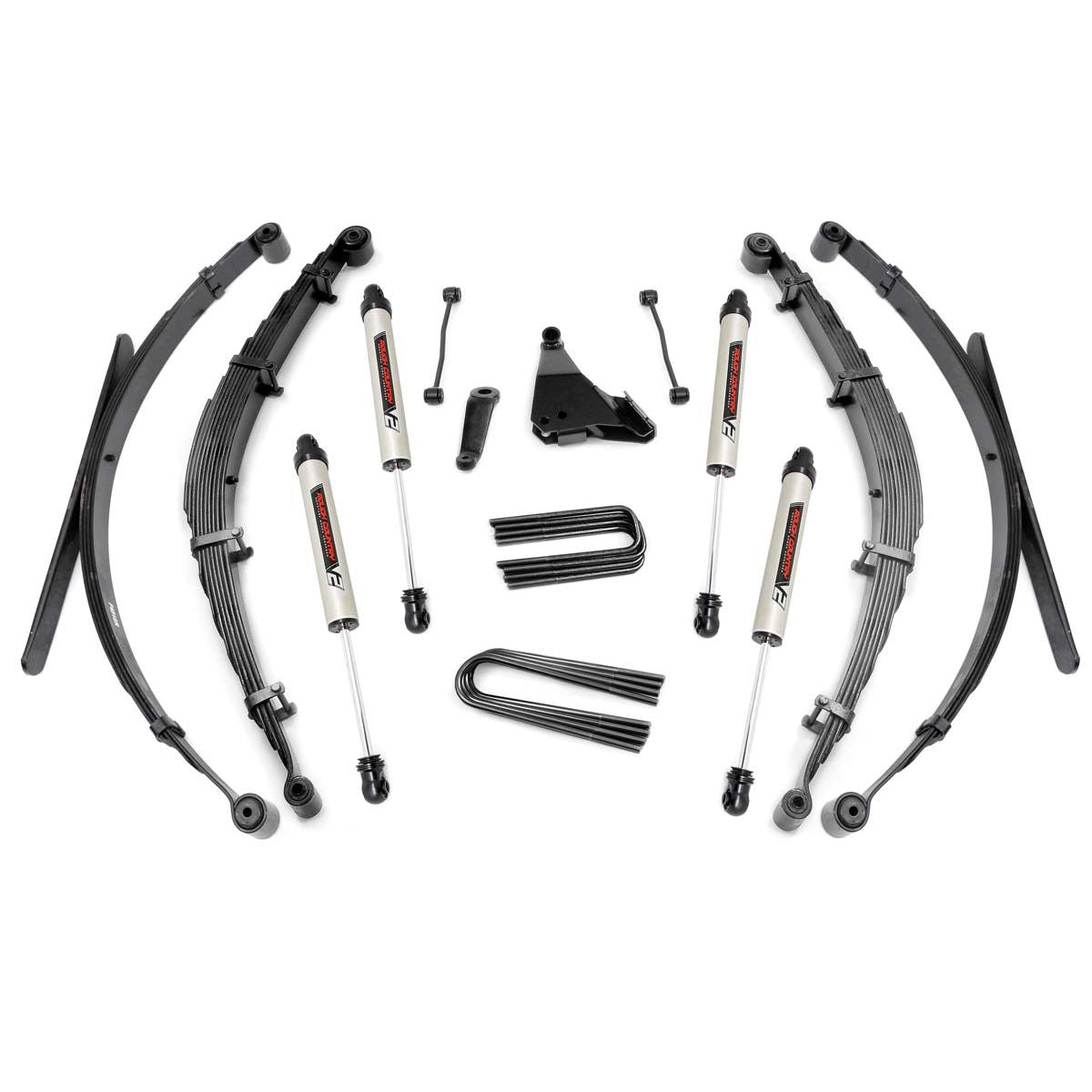 ROUGH COUNTRY 6 Inch Lift Kit | Rear Springs | V2 | Ford F-250/F-350 Super Duty 4WD (1999) | 49270