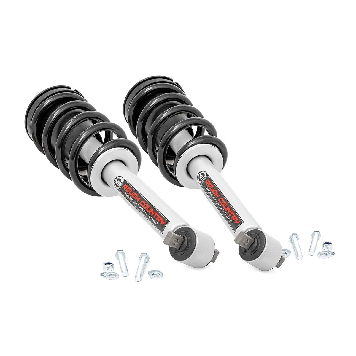 ROUGH COUNTRY Loaded Strut Pair | 5 Inch | Chevy/GMC 1500 2WD/4WD (14-18 & Classic) | 501034